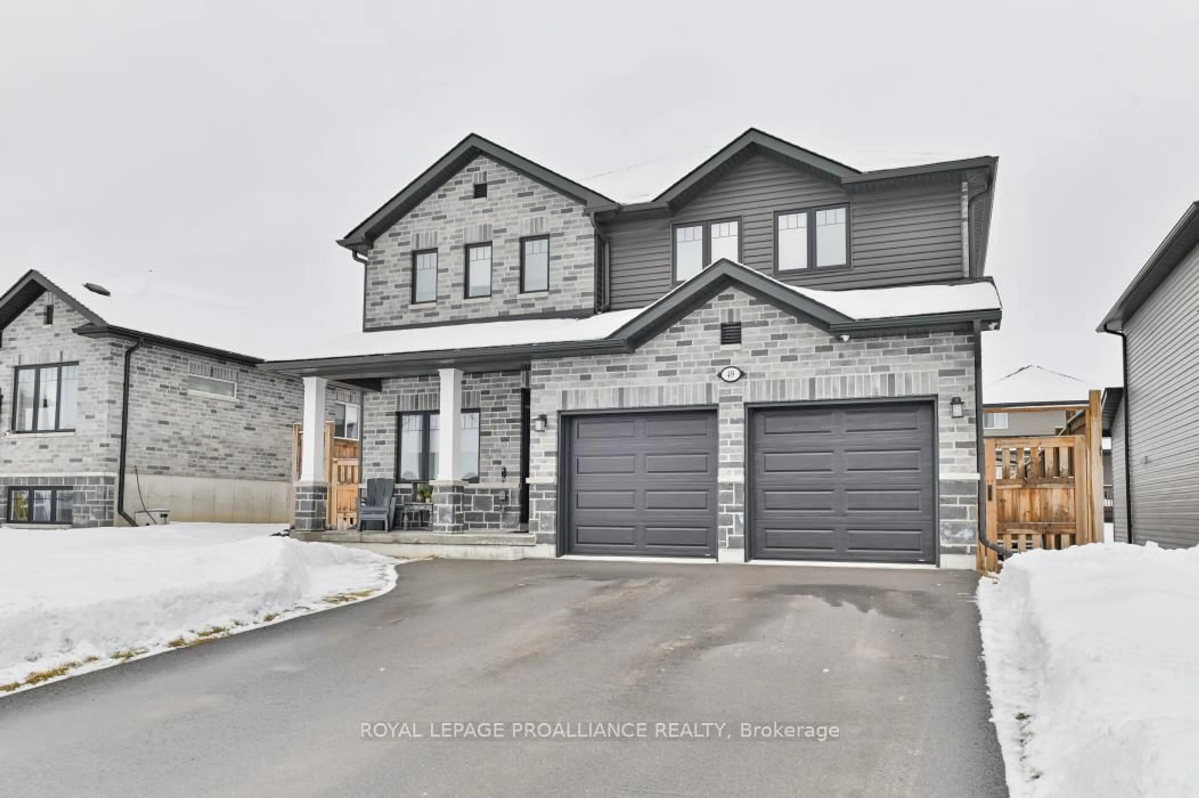 Home with brick exterior material, street for 49 Redwood Dr, Belleville Ontario K8N 0K3