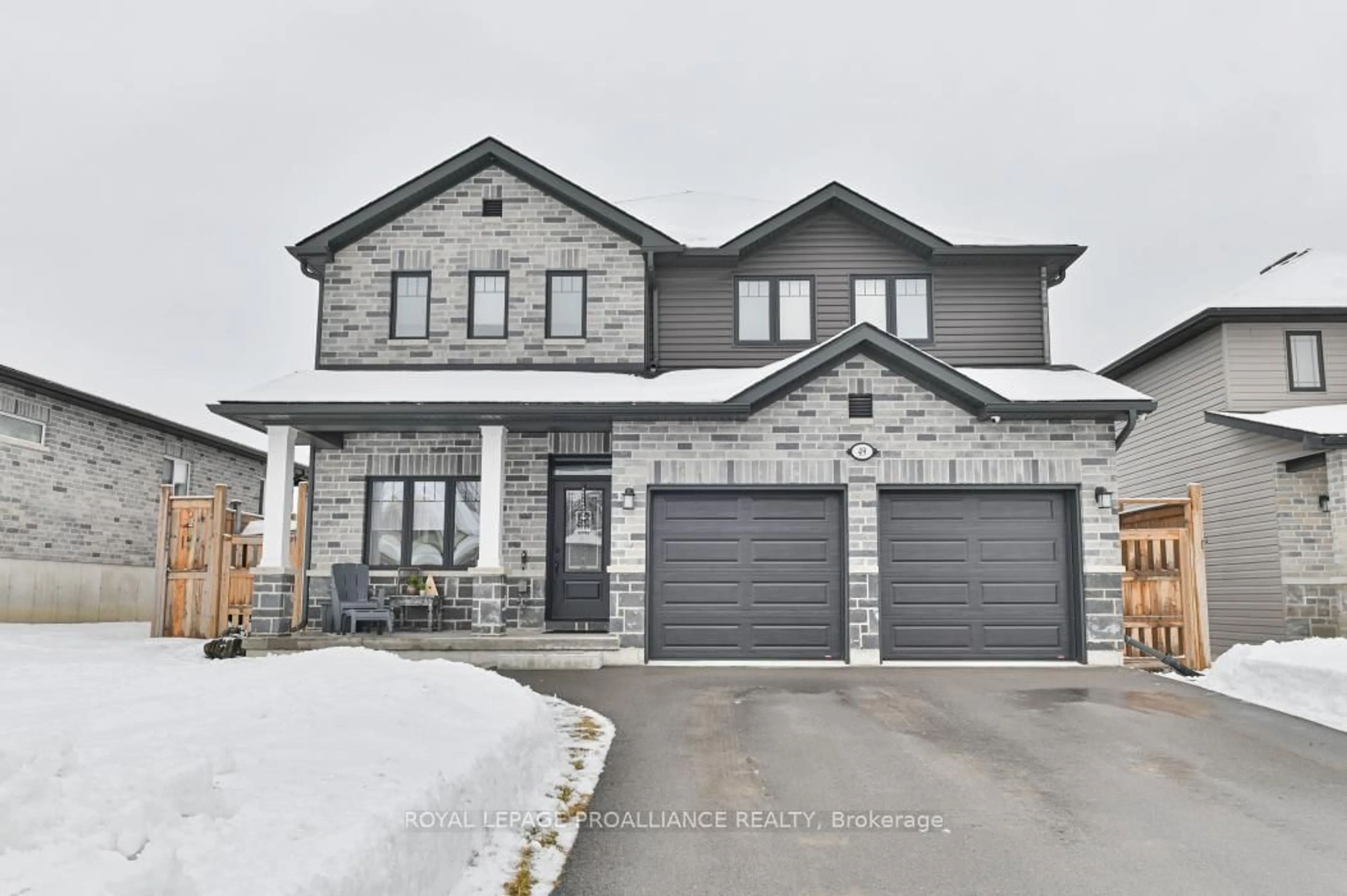 Home with brick exterior material, street for 49 Redwood Dr, Belleville Ontario K8N 0K3