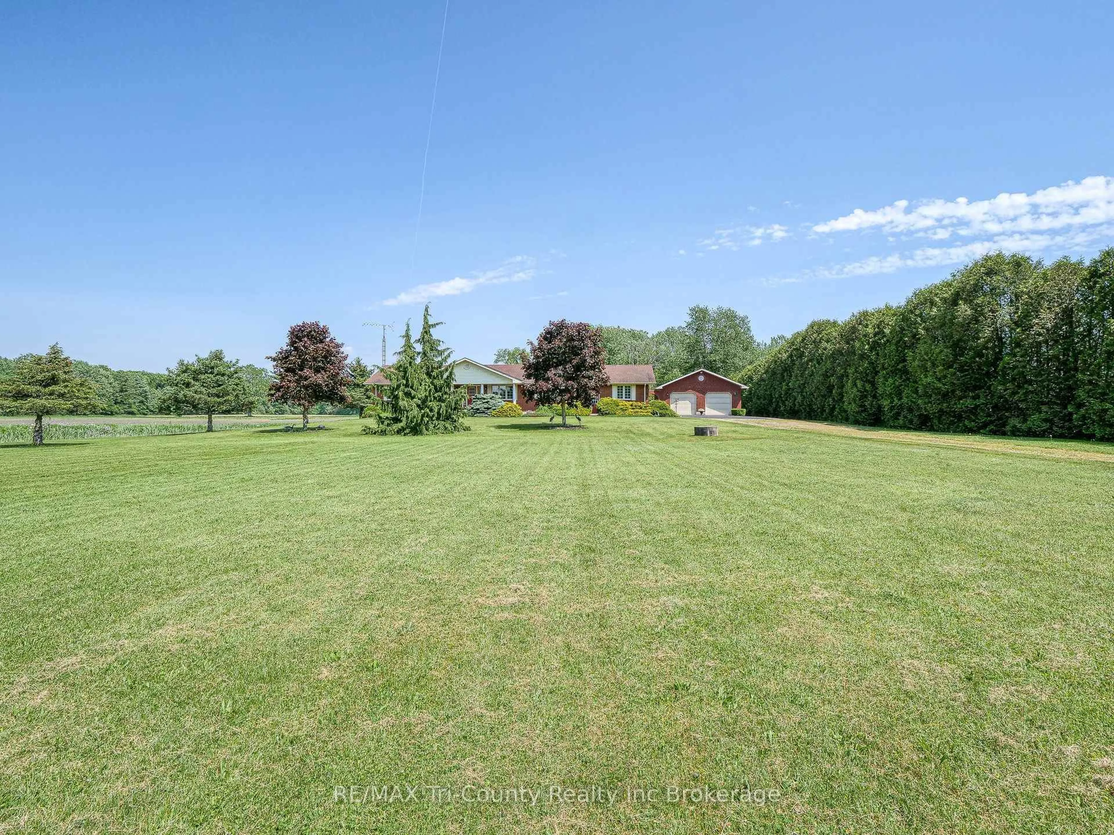 A pic from outside/outdoor area/front of a property/back of a property/a pic from drone, water/lake/river/ocean view for 916 Norfolk County 28 Rd, Norfolk Ontario N0E 1G0