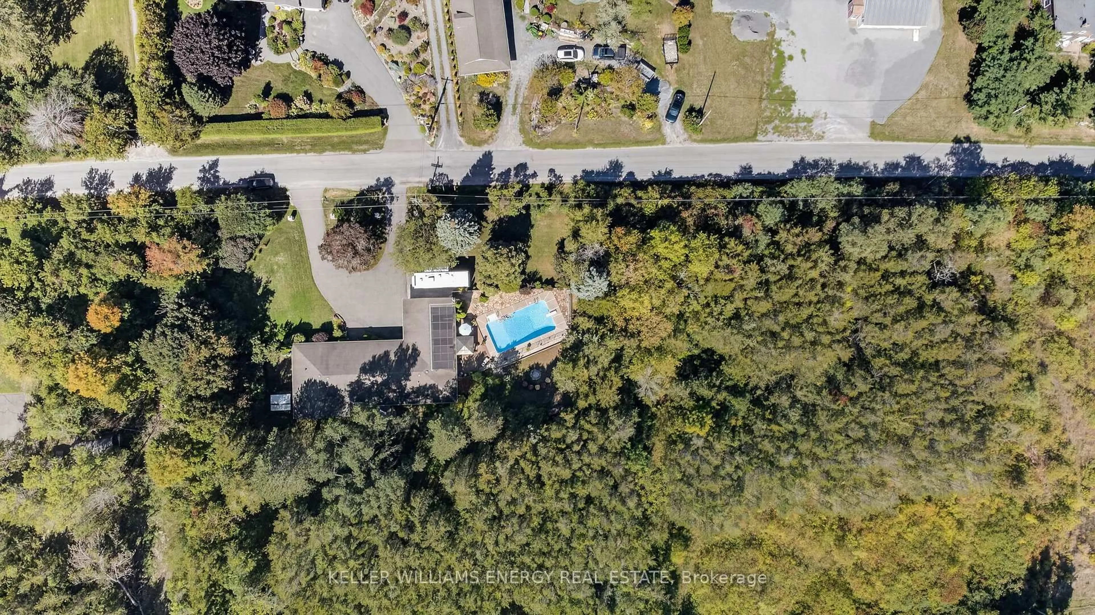 A pic from outside/outdoor area/front of a property/back of a property/a pic from drone, street for 109 Old Orchard Rd, Prince Edward County Ontario K0K 1L0