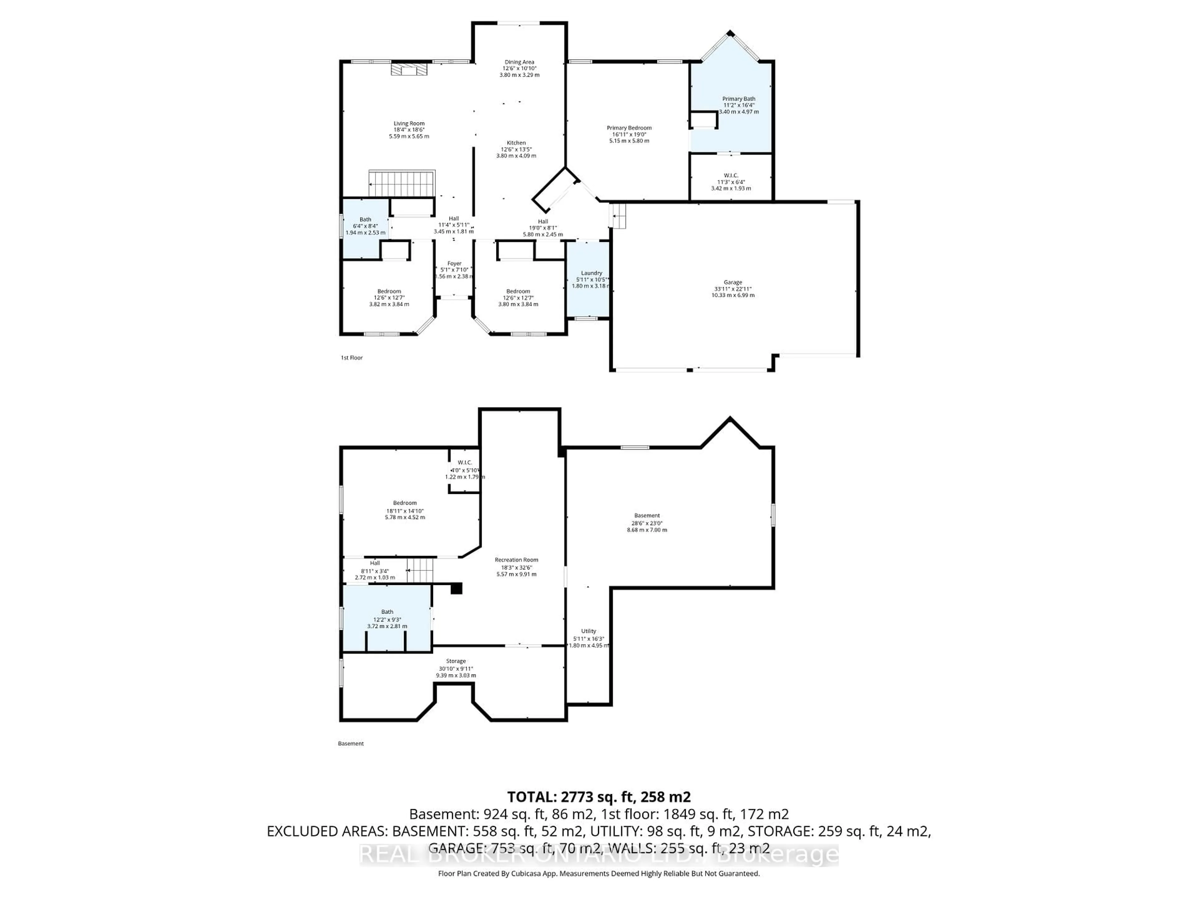 Floor plan for 191 Highway 53 Highway, Brant Ontario N0E 1B0