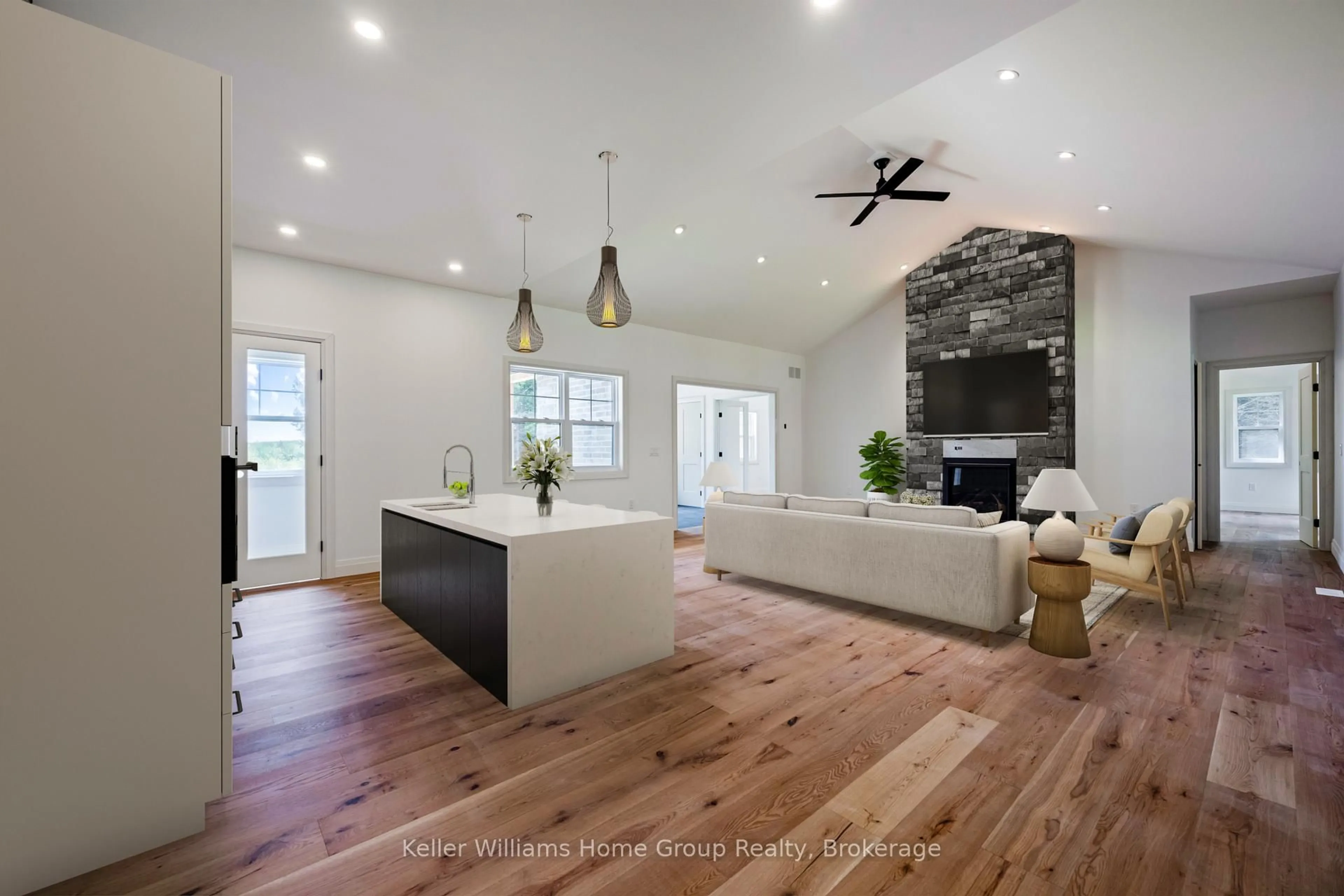 Open concept kitchen, unknown for 537266 Main St, Melancthon Ontario L0N 1J0