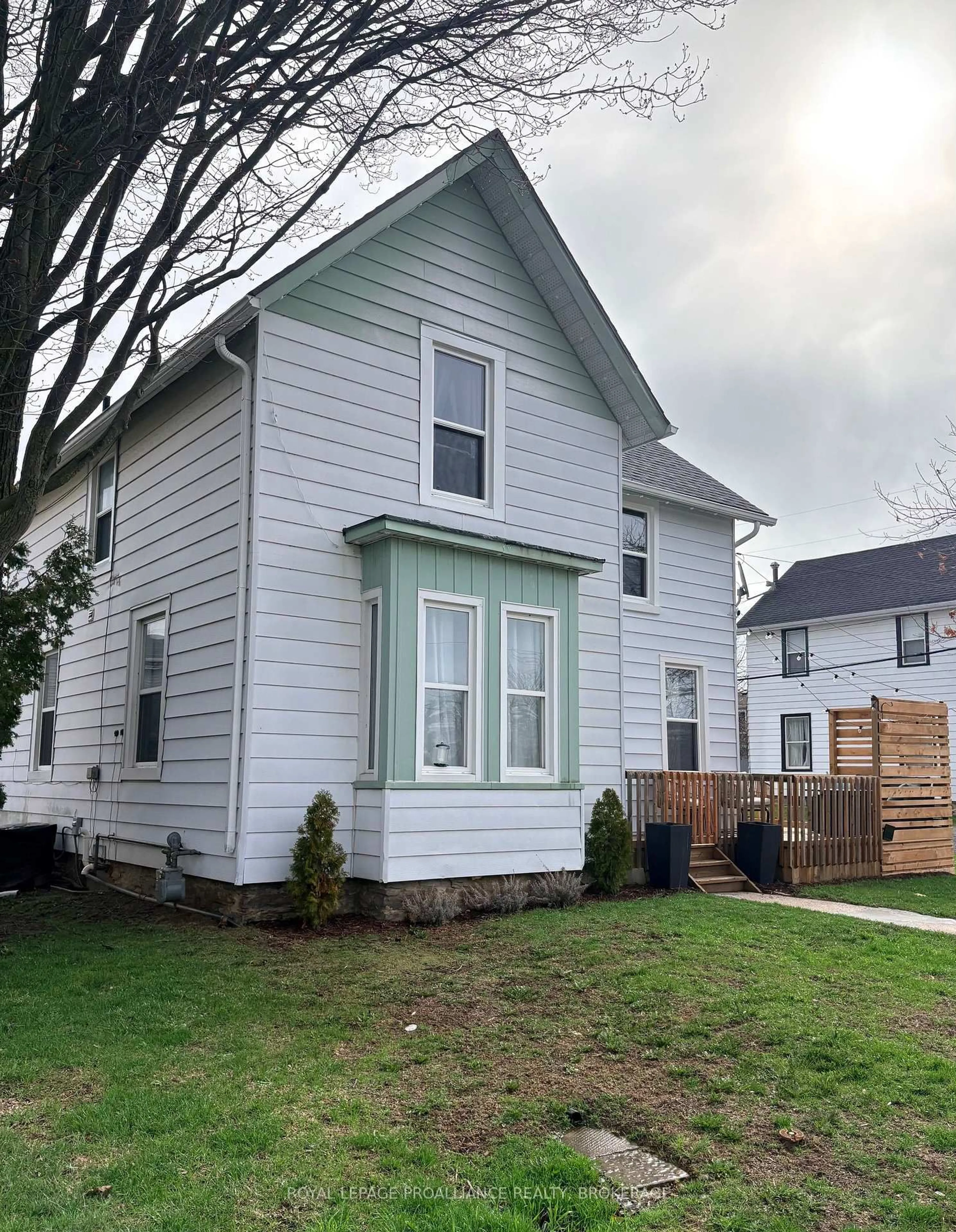 Home with vinyl exterior material, street for 151 Adelaide St, Gananoque Ontario K7G 2B7