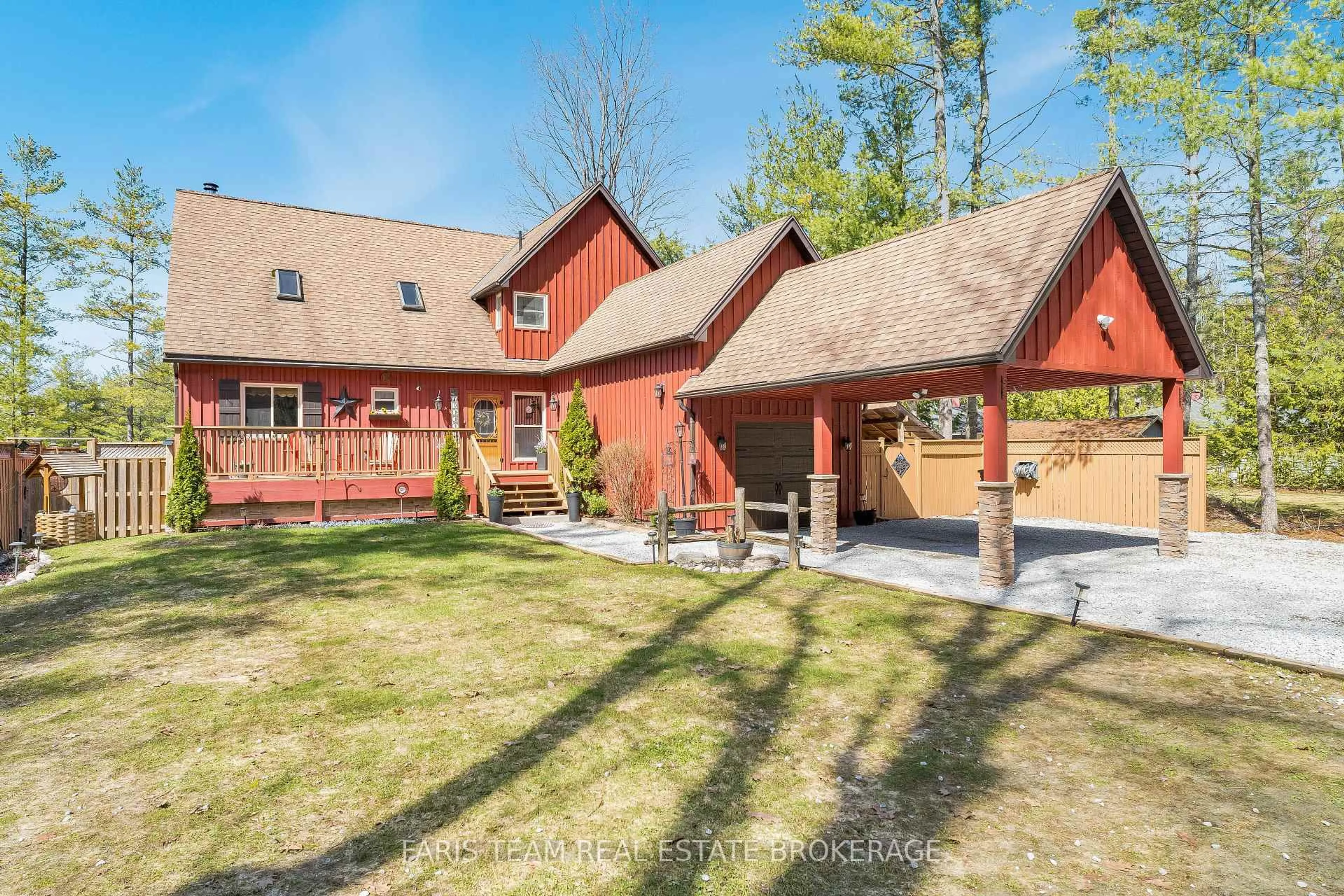 A pic from outside/outdoor area/front of a property/back of a property/a pic from drone, street for 153 Stanley Rd, Kawartha Lakes Ontario K0M 2T0