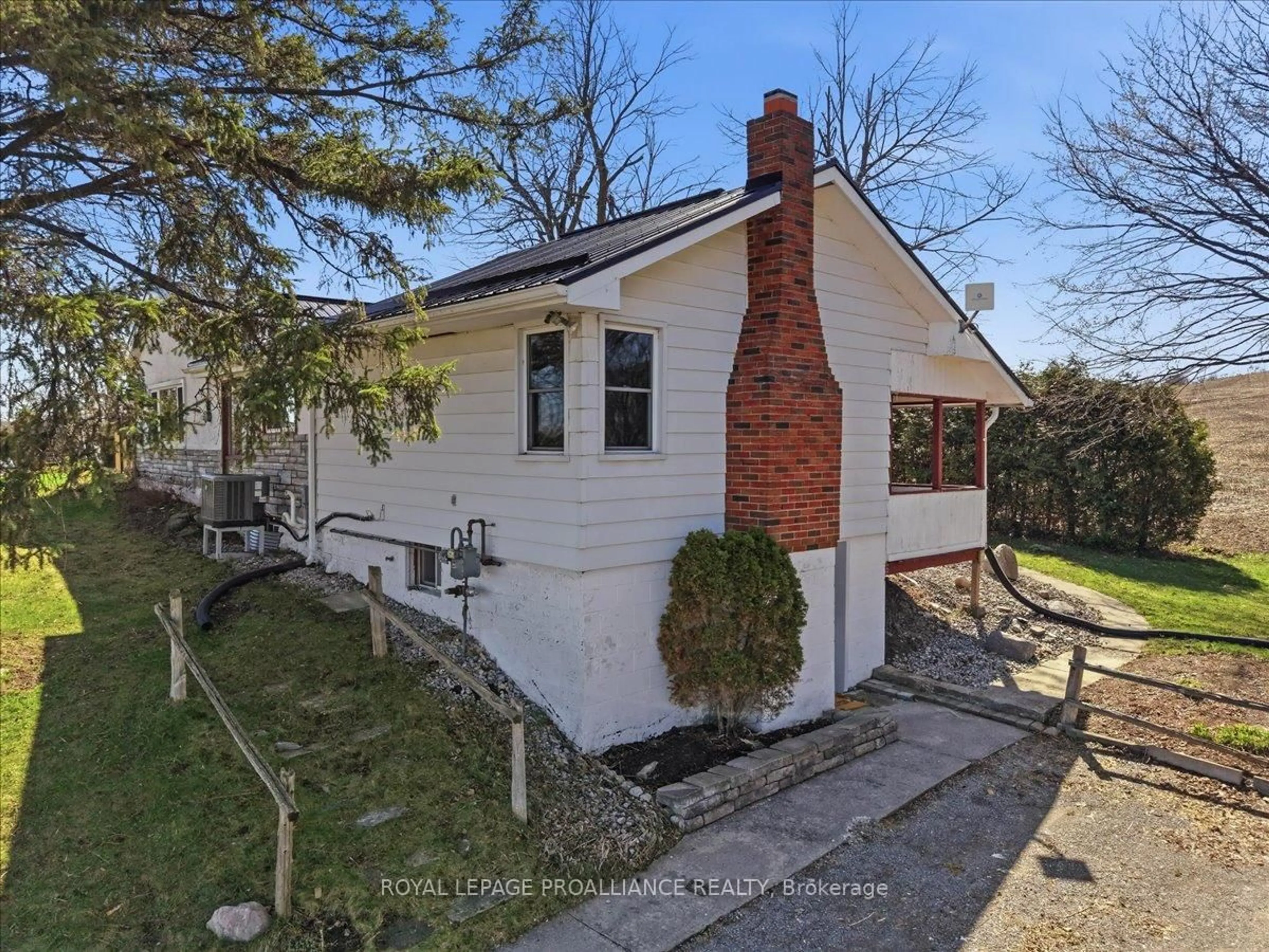 A pic from outside/outdoor area/front of a property/back of a property/a pic from drone, street for 10219 Hwy 62 S, Stirling Ontario K0K 3E0