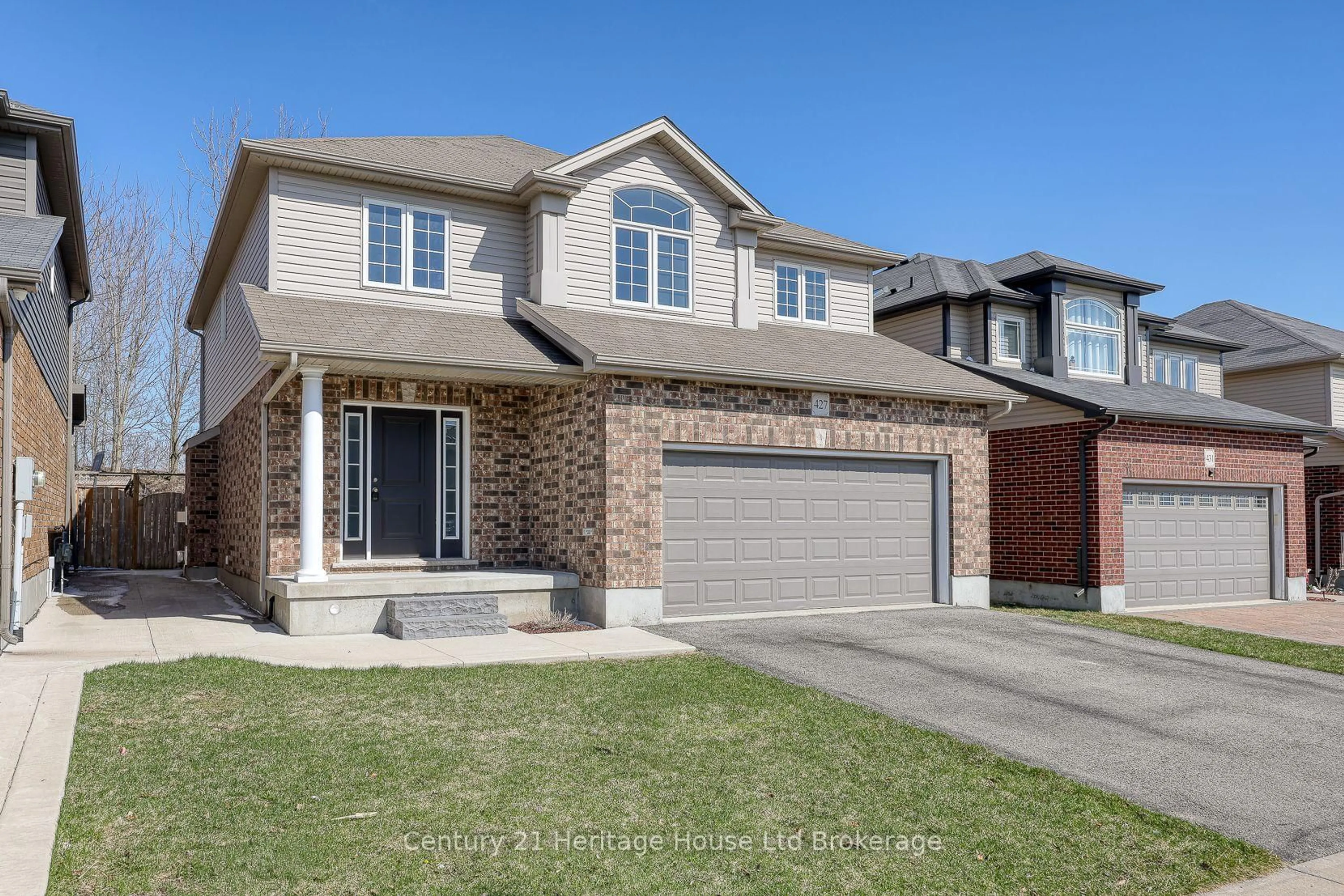 Home with brick exterior material, street for 427 Champlain Ave, Woodstock Ontario N4V 0B3