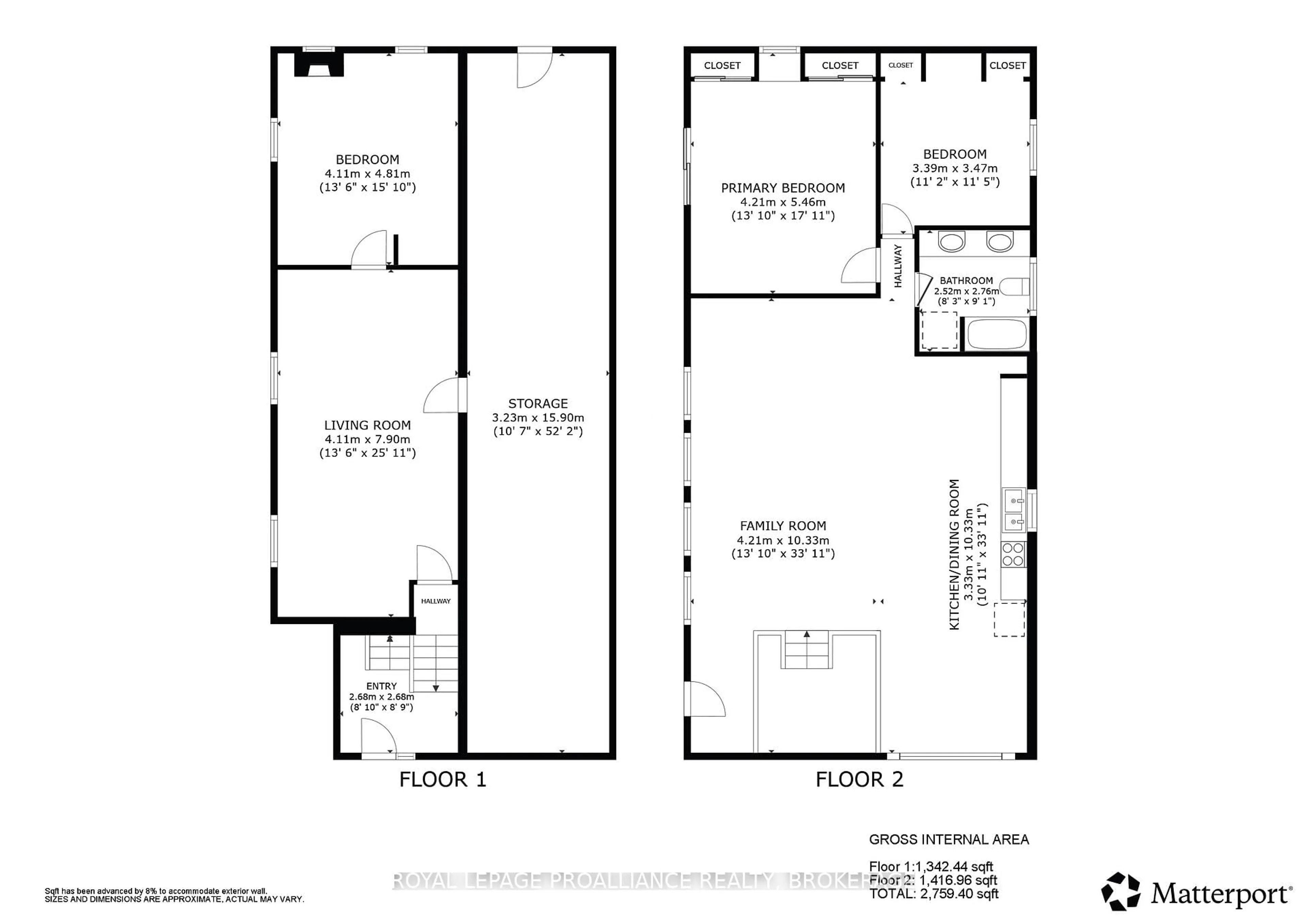 Floor plan for 225 Johnson Bay Lane, Gananoque Ontario K7G 2V6