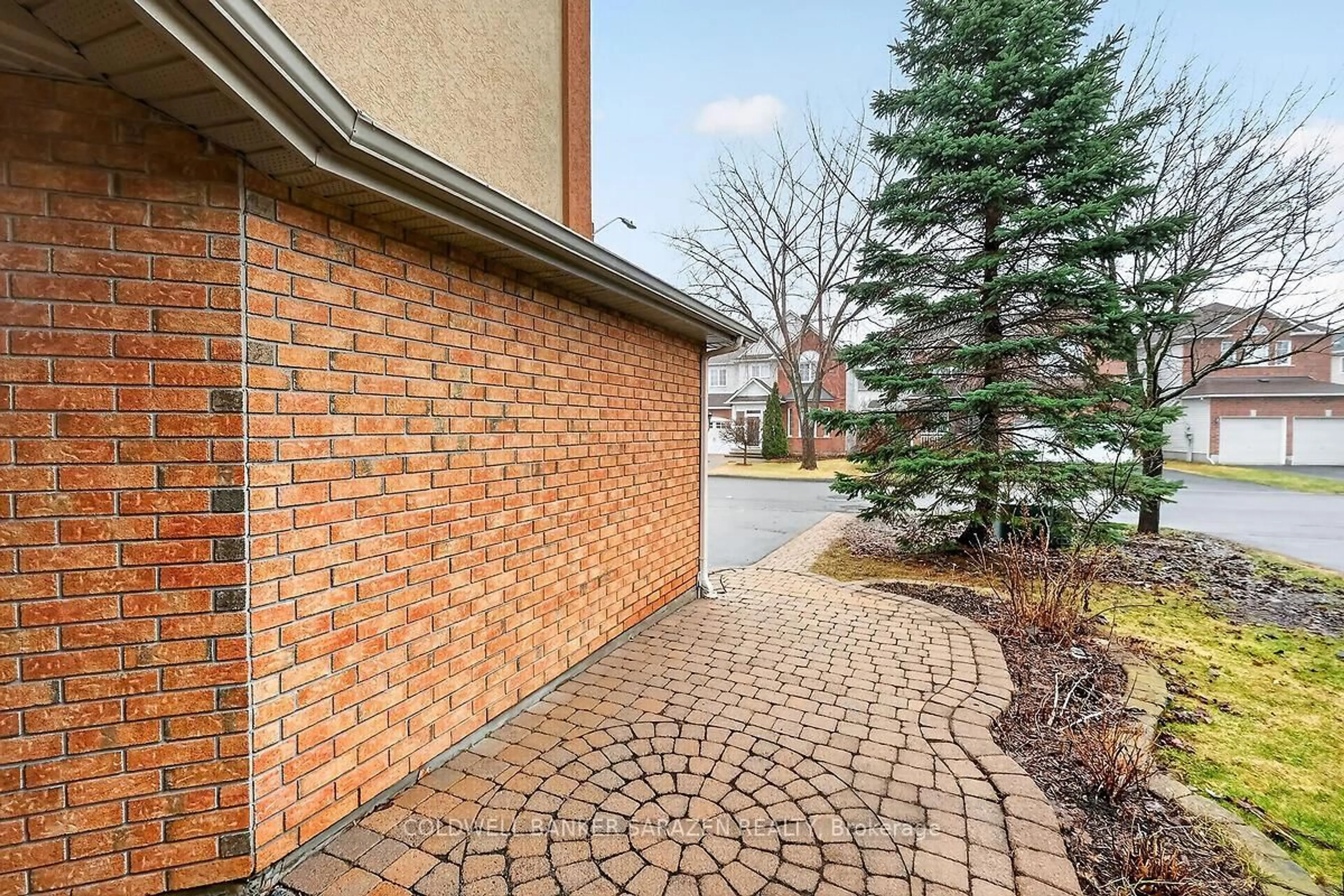 Home with brick exterior material, street for 33 Rialto Way, Ottawa Ontario K1T 4B3
