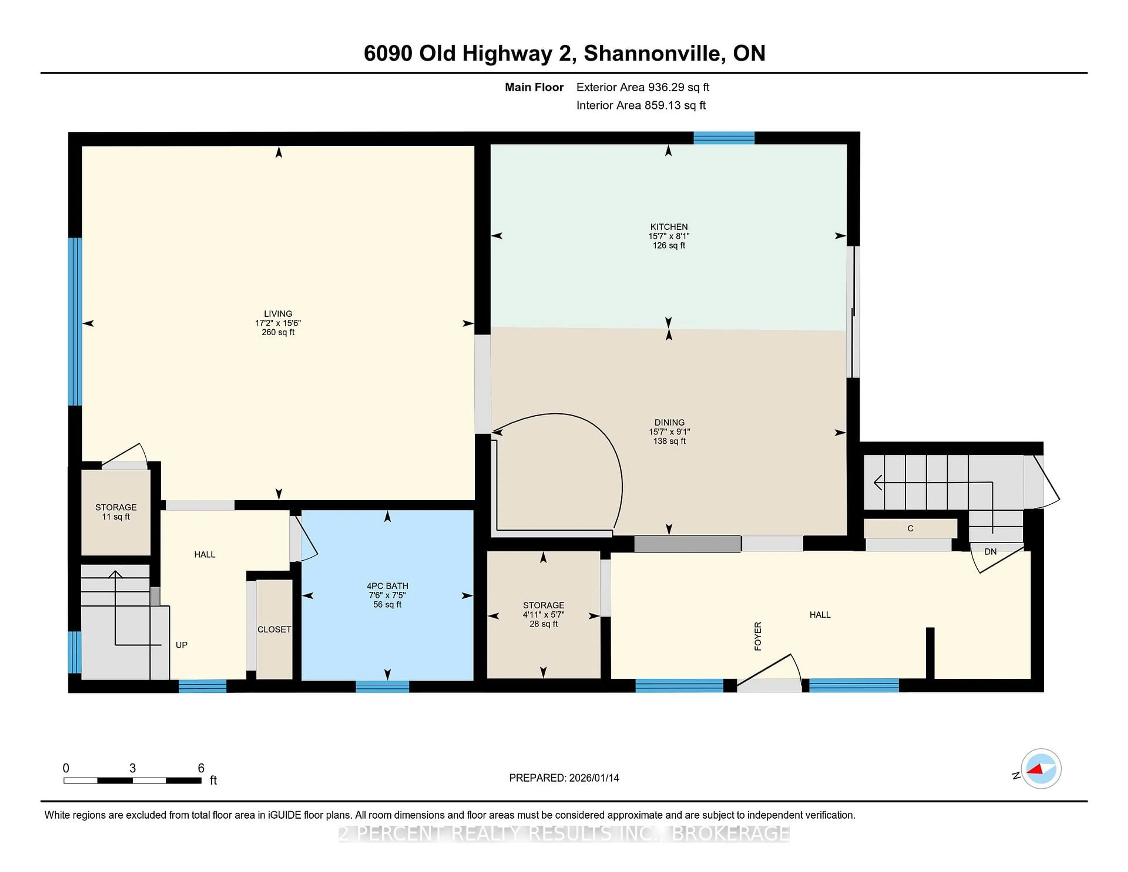 Floor plan for 6090 Old Hwy 2 Highway, Shannonville Ontario K0K 3A0