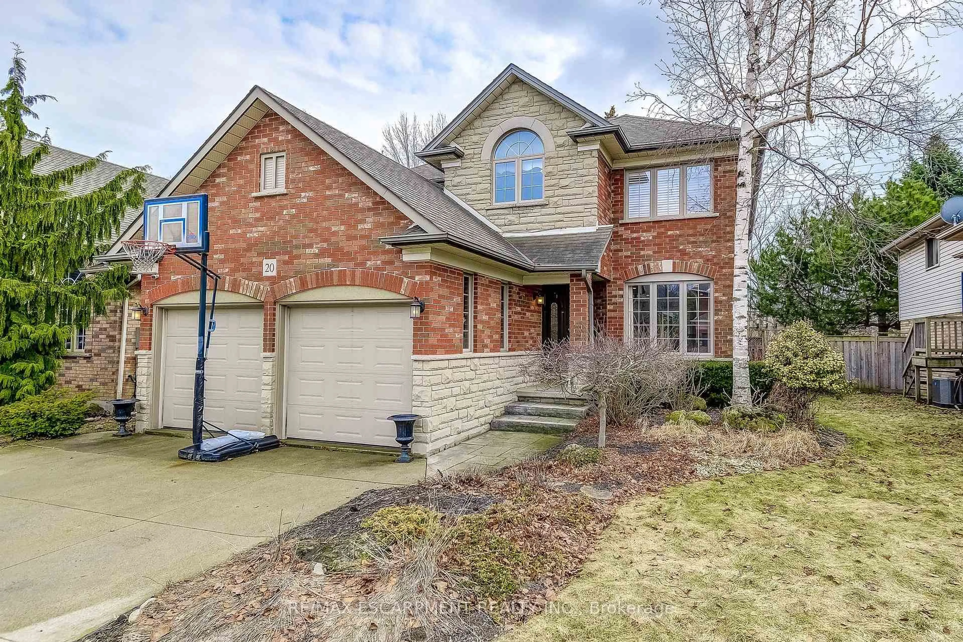 Home with brick exterior material, street for 20 Derbyshire St, Hamilton Ontario L9G 4X9