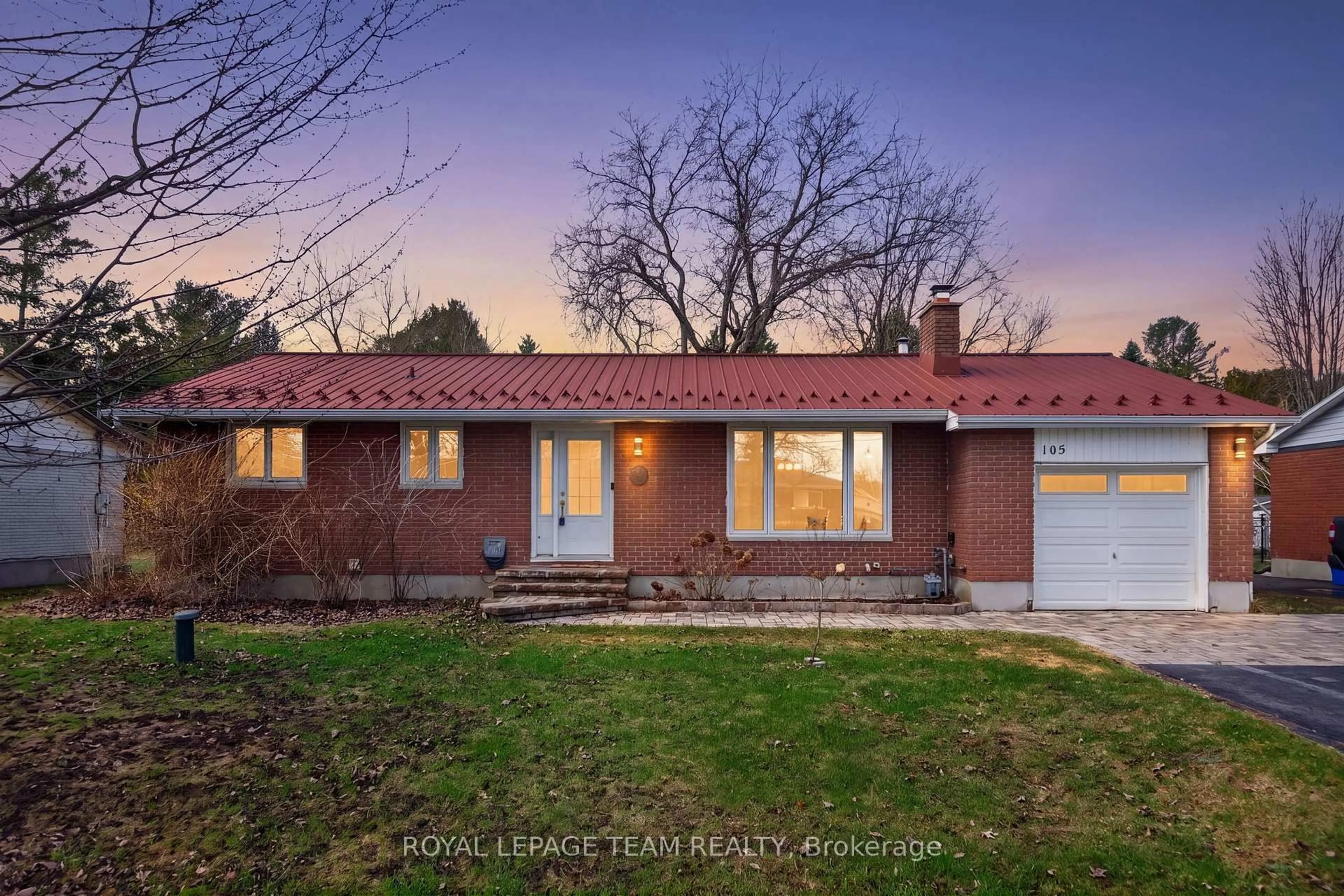 Home with brick exterior material, street for 105 Fortune St, Richmond Ontario K0A 2Z0