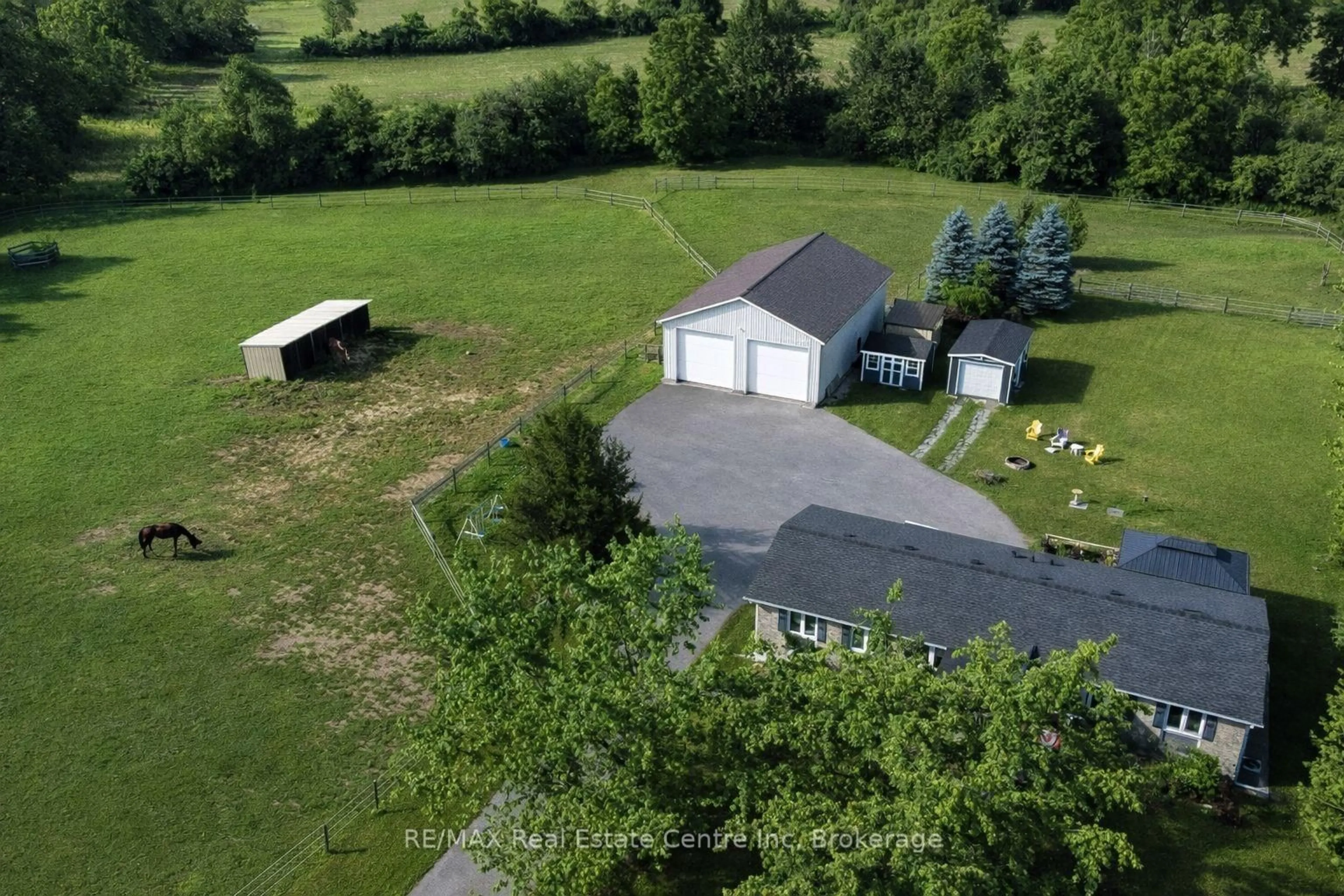A pic from outside/outdoor area/front of a property/back of a property/a pic from drone, unknown for 3988 Hwy 6 Highway, Puslinch Ontario N0B 2J0