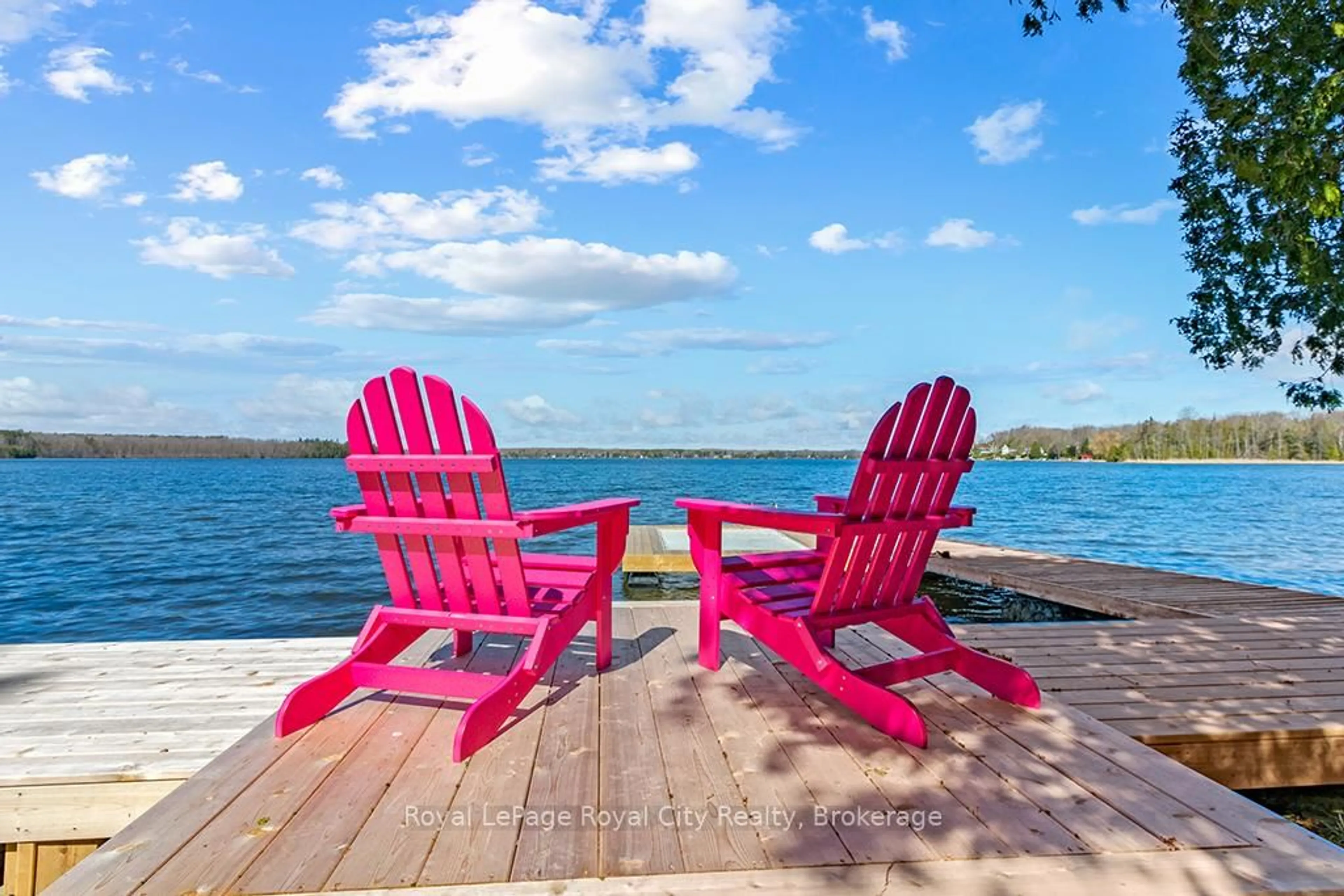 Patio, water/lake/river/ocean view for 194 Wiles Lane, Grey Highlands Ontario N0C 1E0