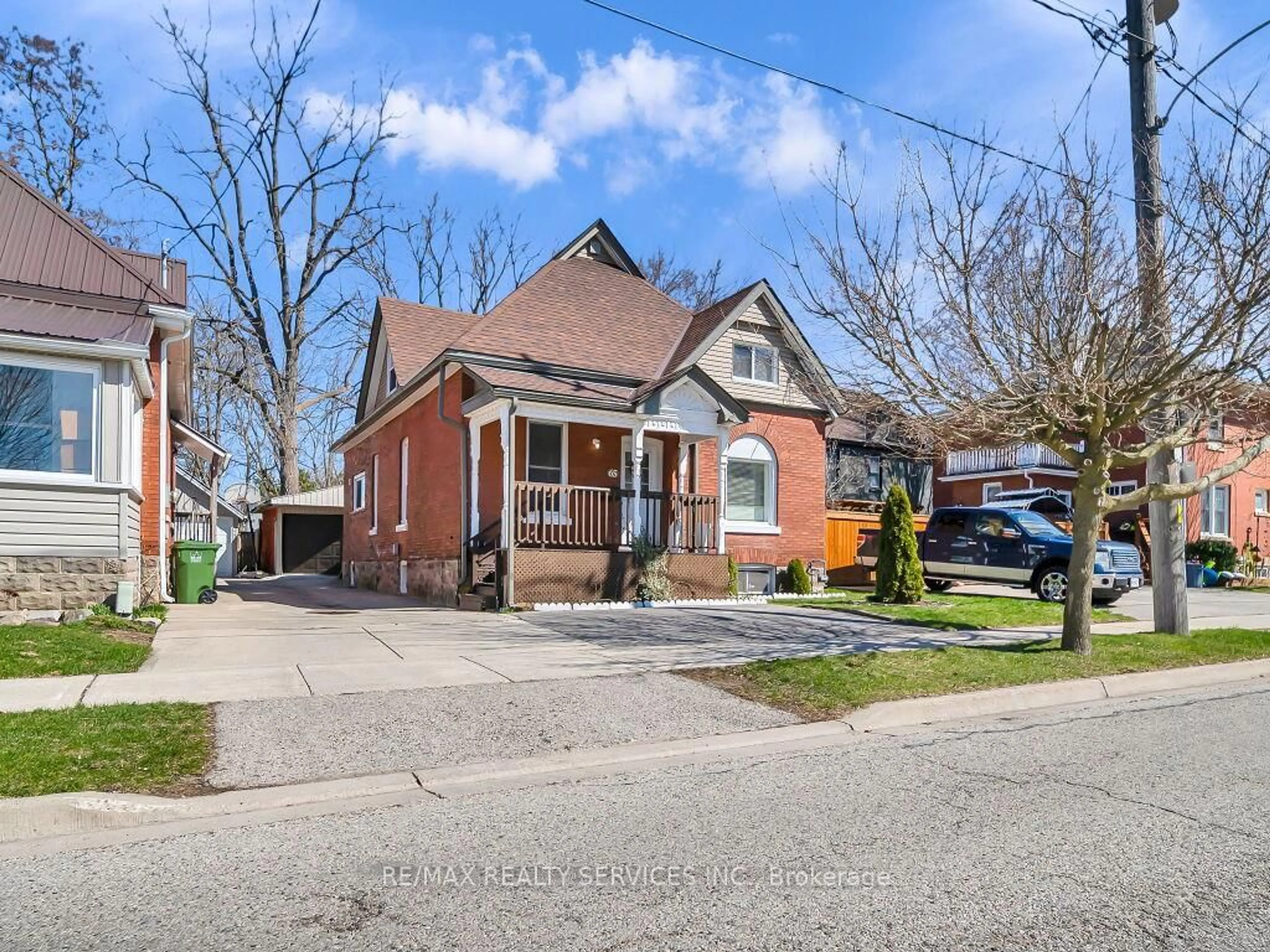 Home with brick exterior material, street for 65 MOORE St, St. Thomas Ontario N5R 3W4
