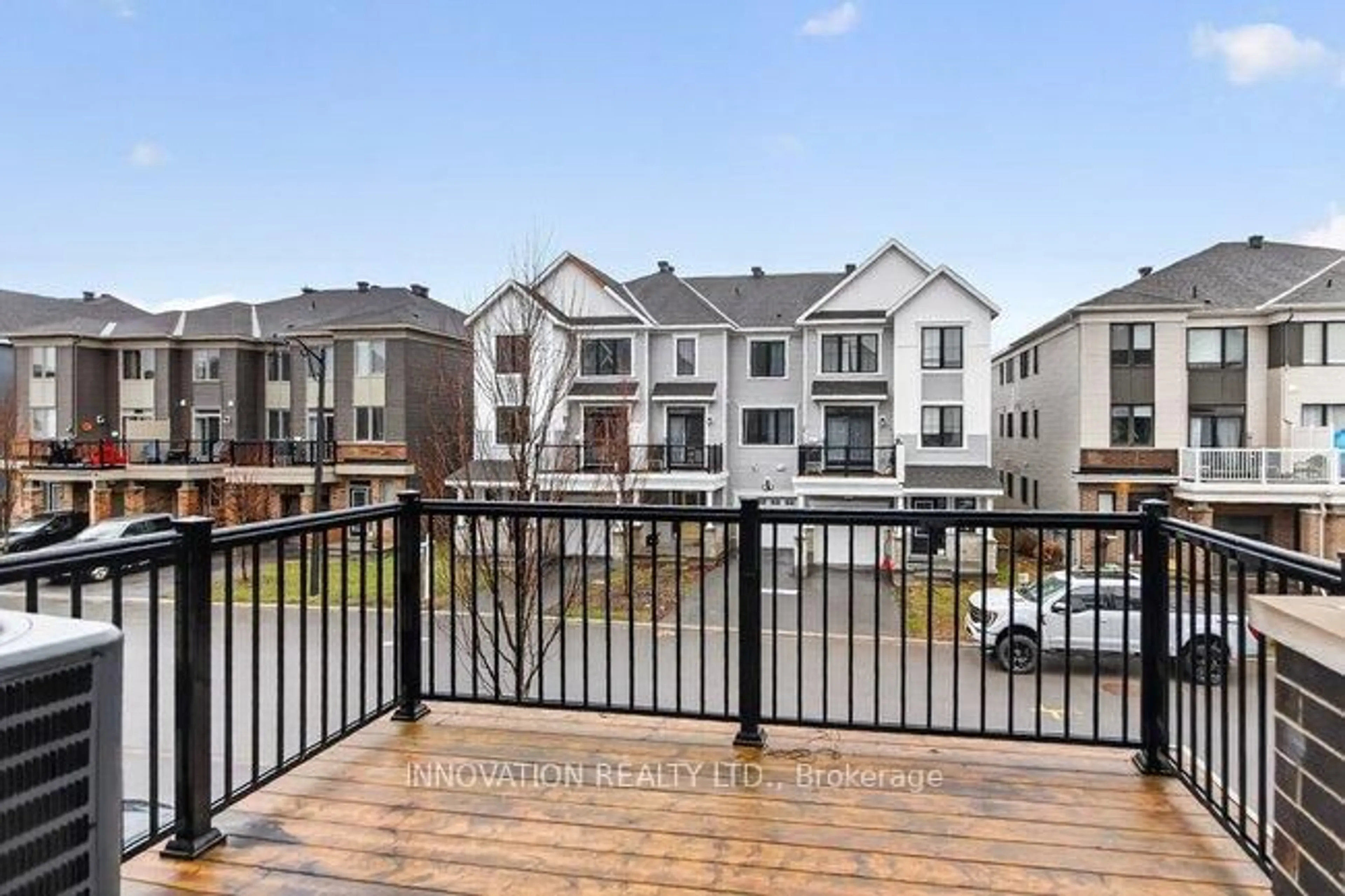 A pic from outside/outdoor area/front of a property/back of a property/a pic from drone, unknown for 16 Caspian Row, Ottawa Ontario K2V 0R7