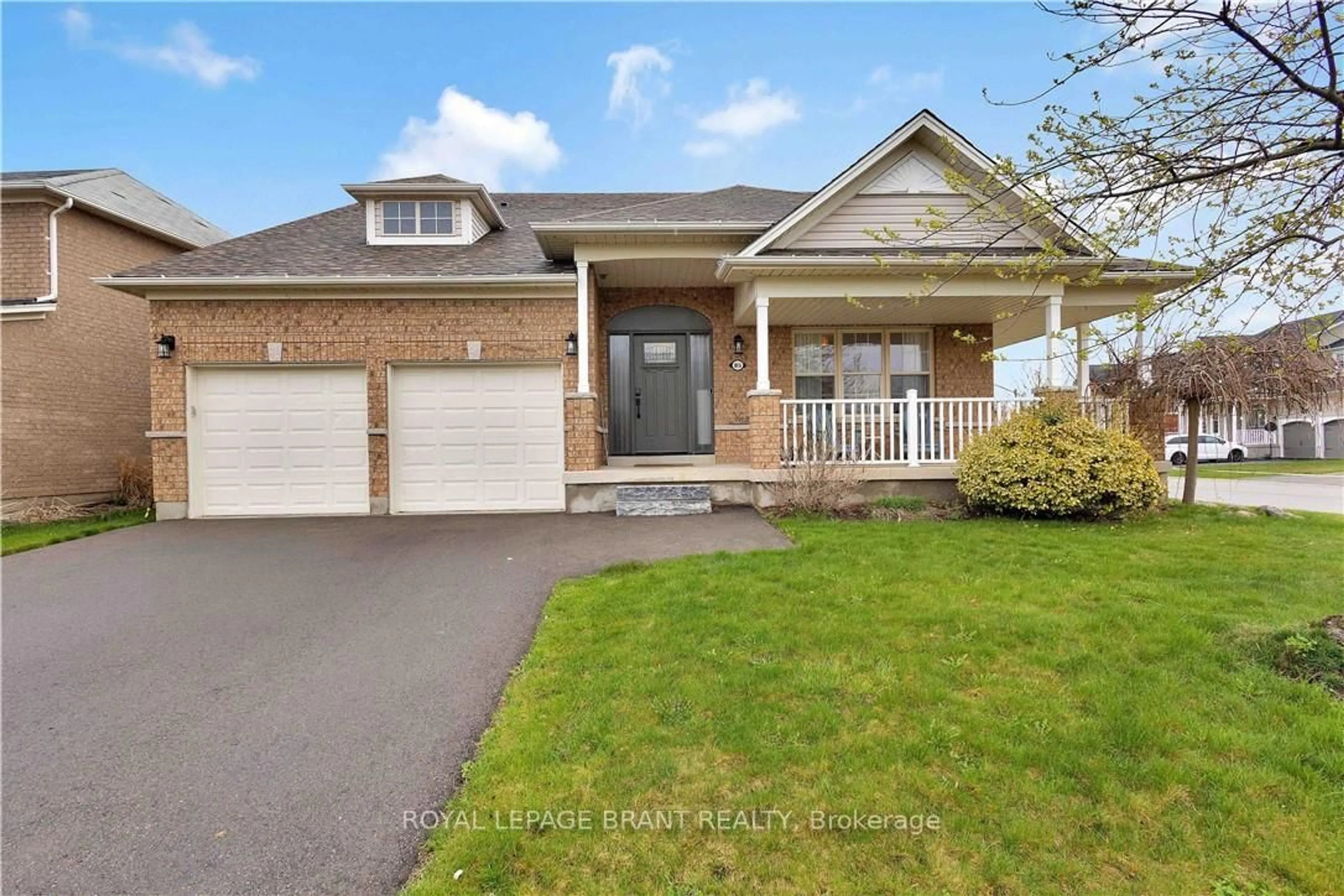 Home with brick exterior material, street for 85 Hunter Way, Brantford Ontario N3T 0A2