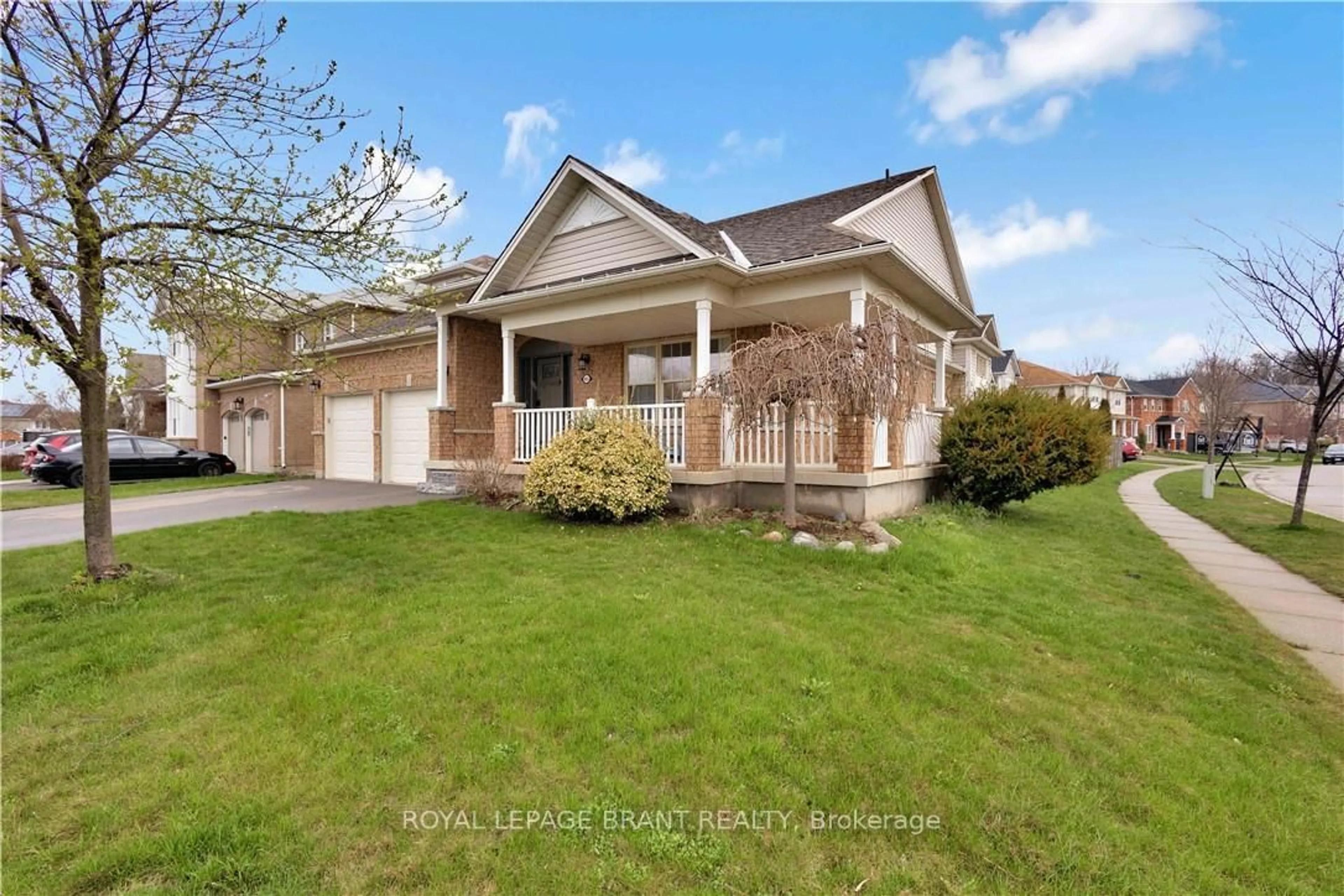 Home with brick exterior material, street for 85 Hunter Way, Brantford Ontario N3T 0A2