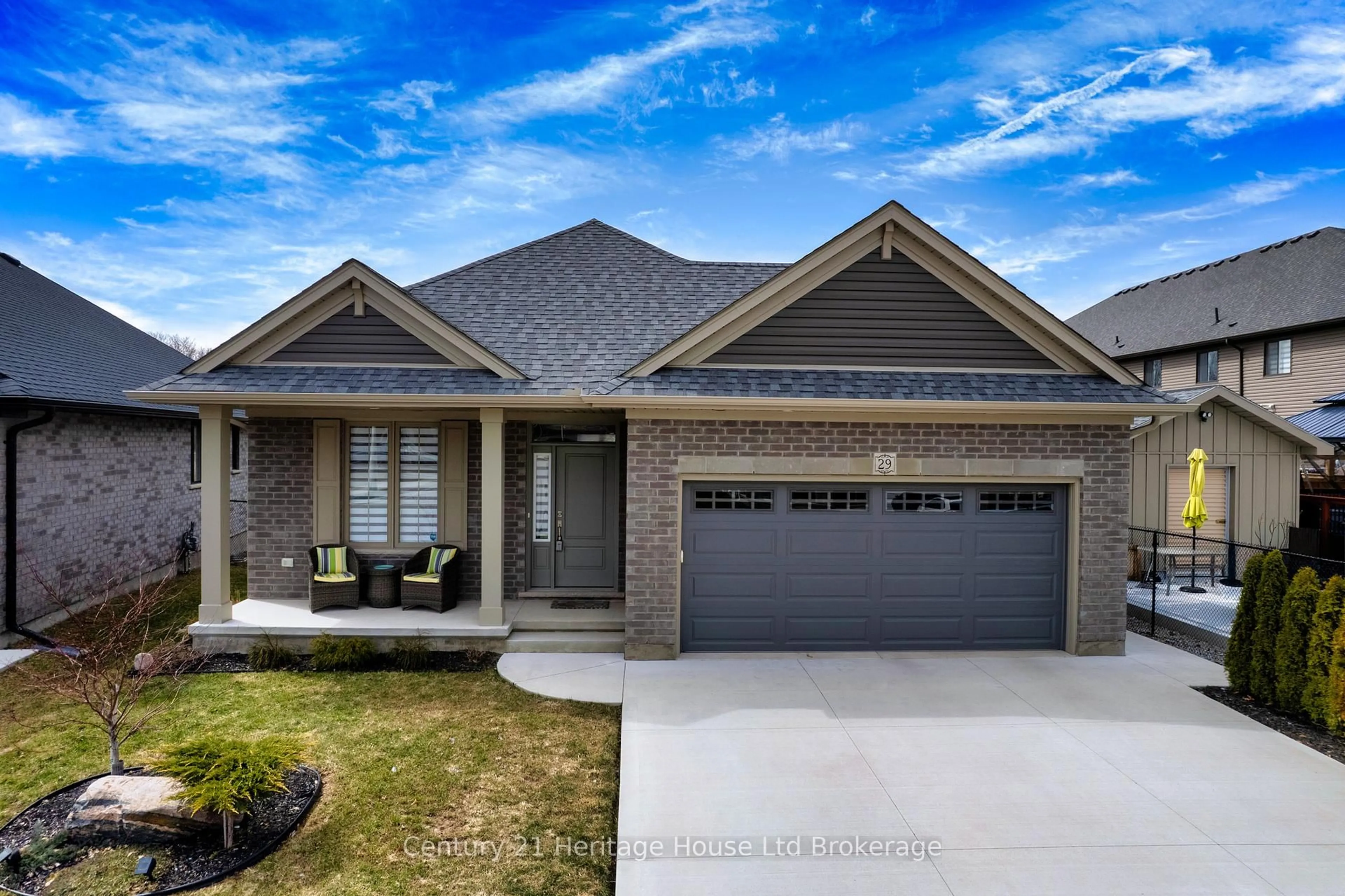 Home with brick exterior material, street for 29 Keba Cres, Tillsonburg Ontario N4G 0K6