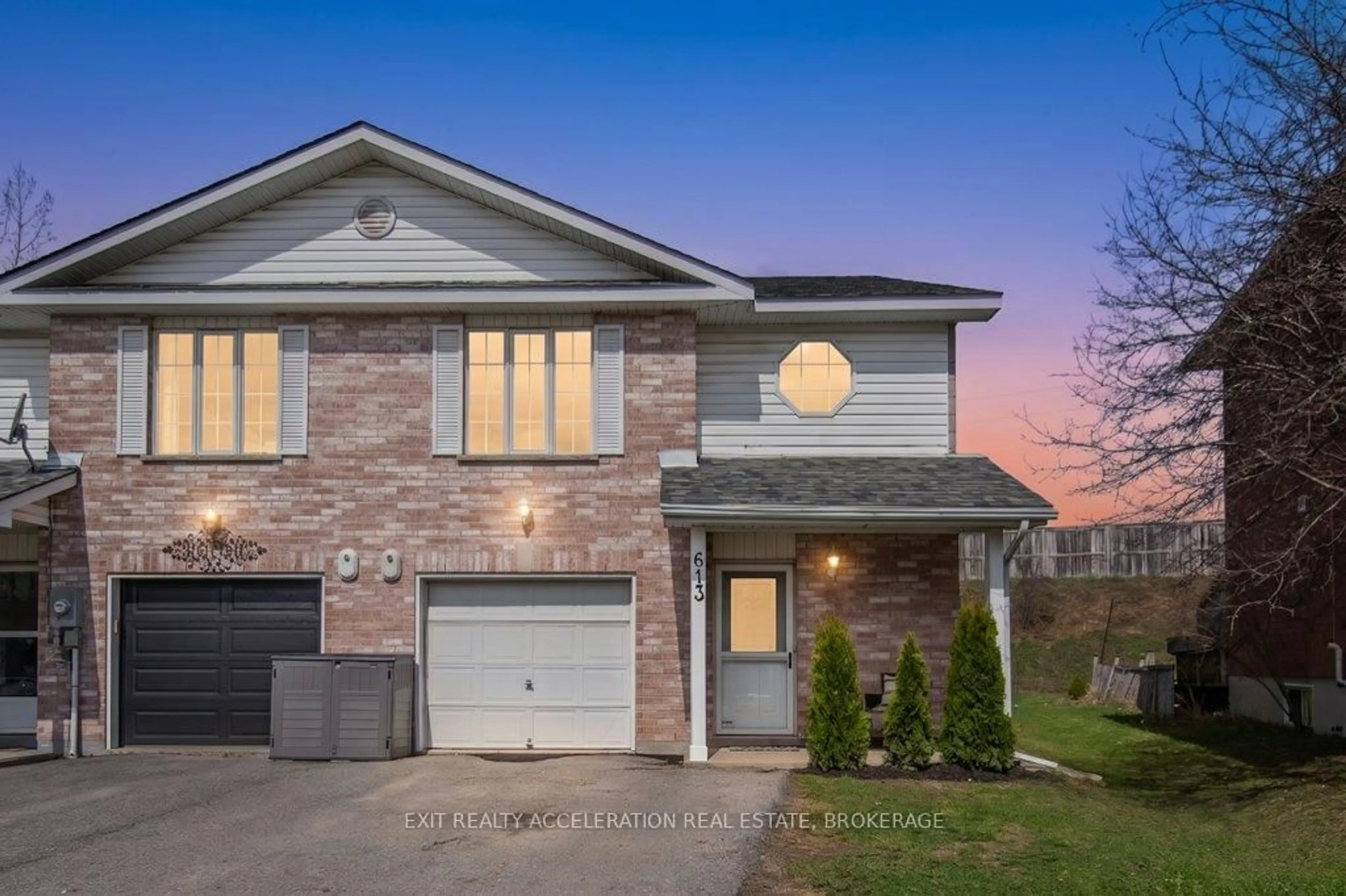 Home with brick exterior material, street for 613 Tanner Dr, Kingston Ontario K7M 8Y2