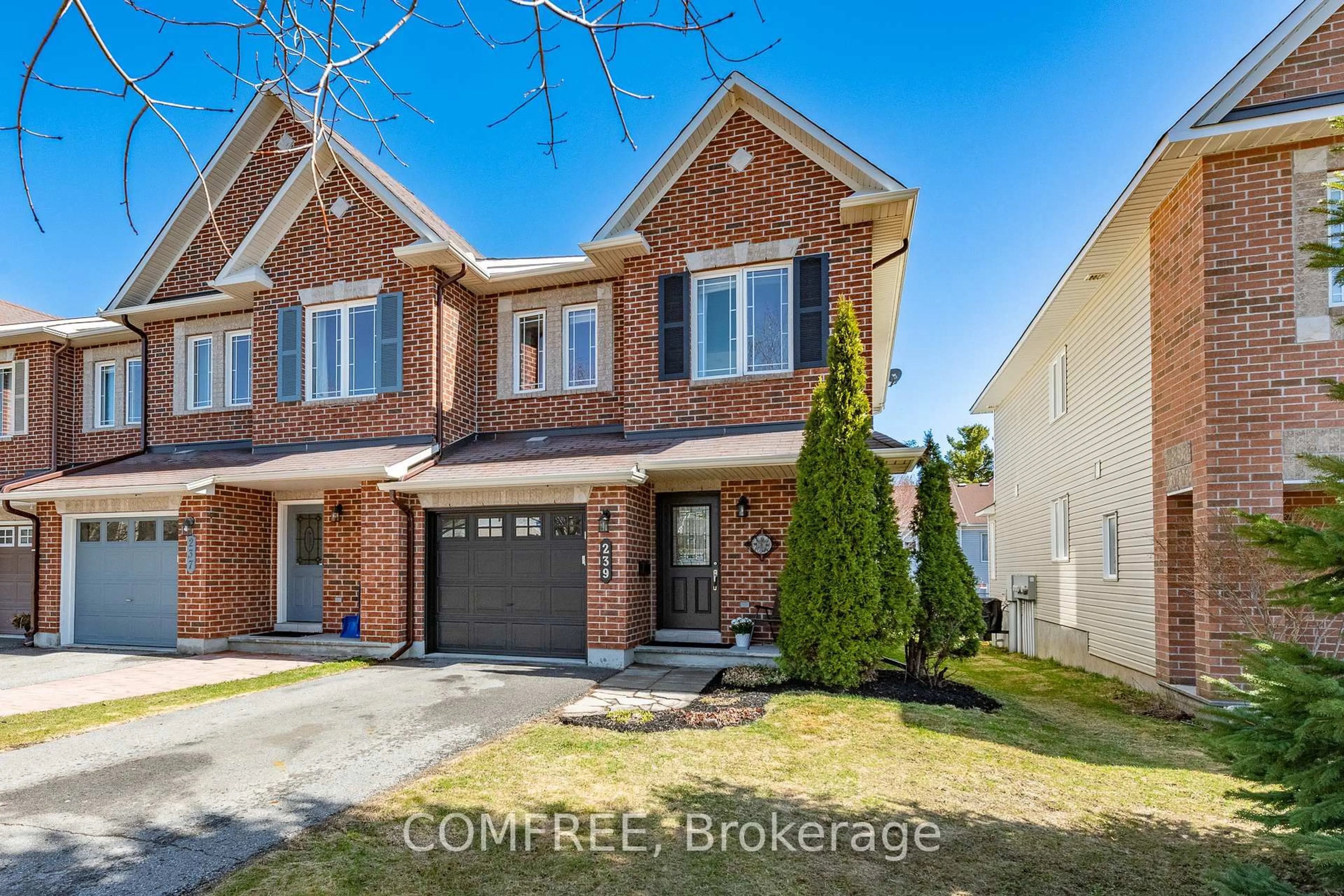 Home with brick exterior material, street for 239 Hunterbrook St, Ottawa Ontario K2K 0E5