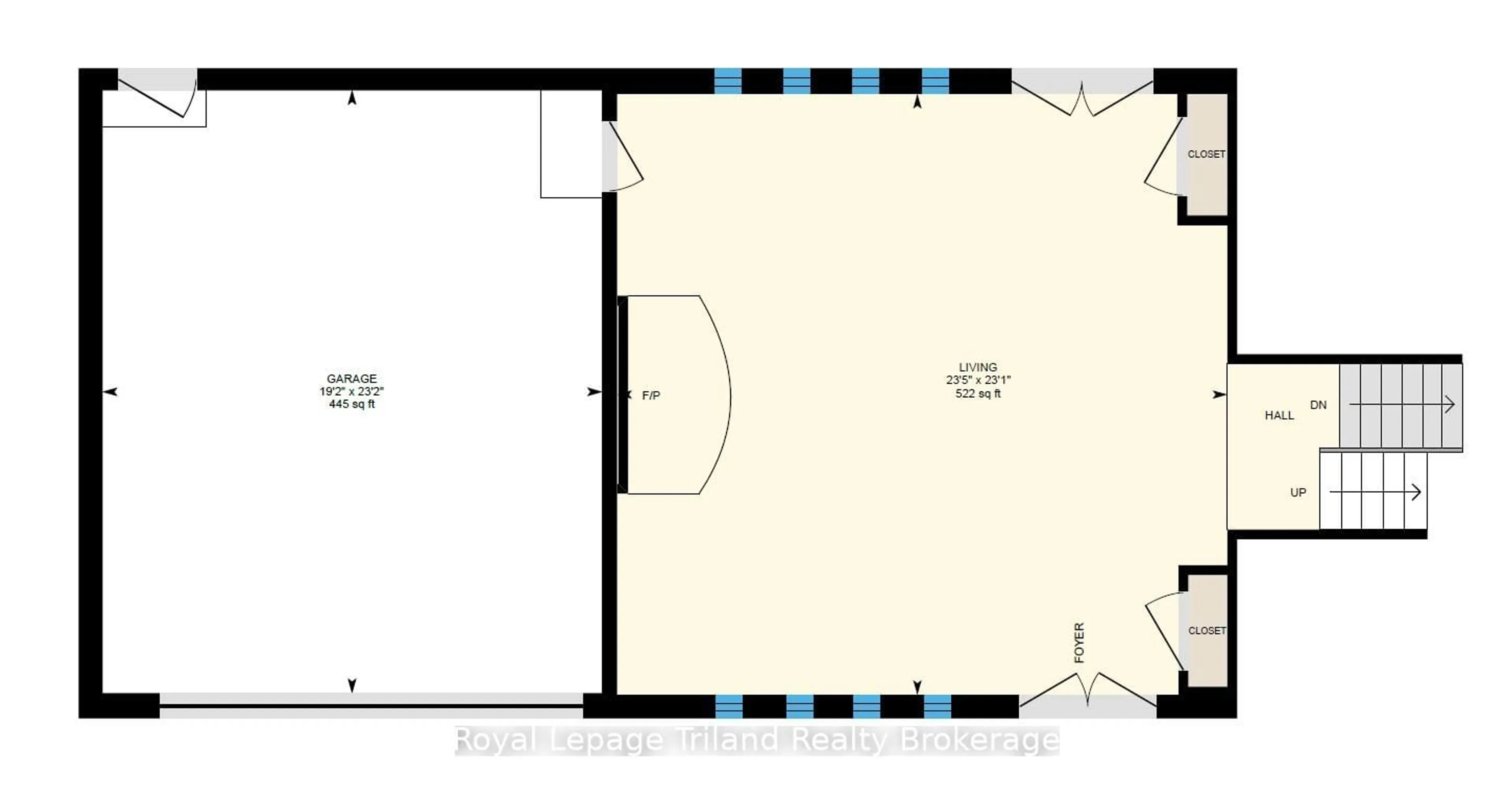 Floor plan for 293 Whiting St, Ingersoll Ontario N5C 3P7
