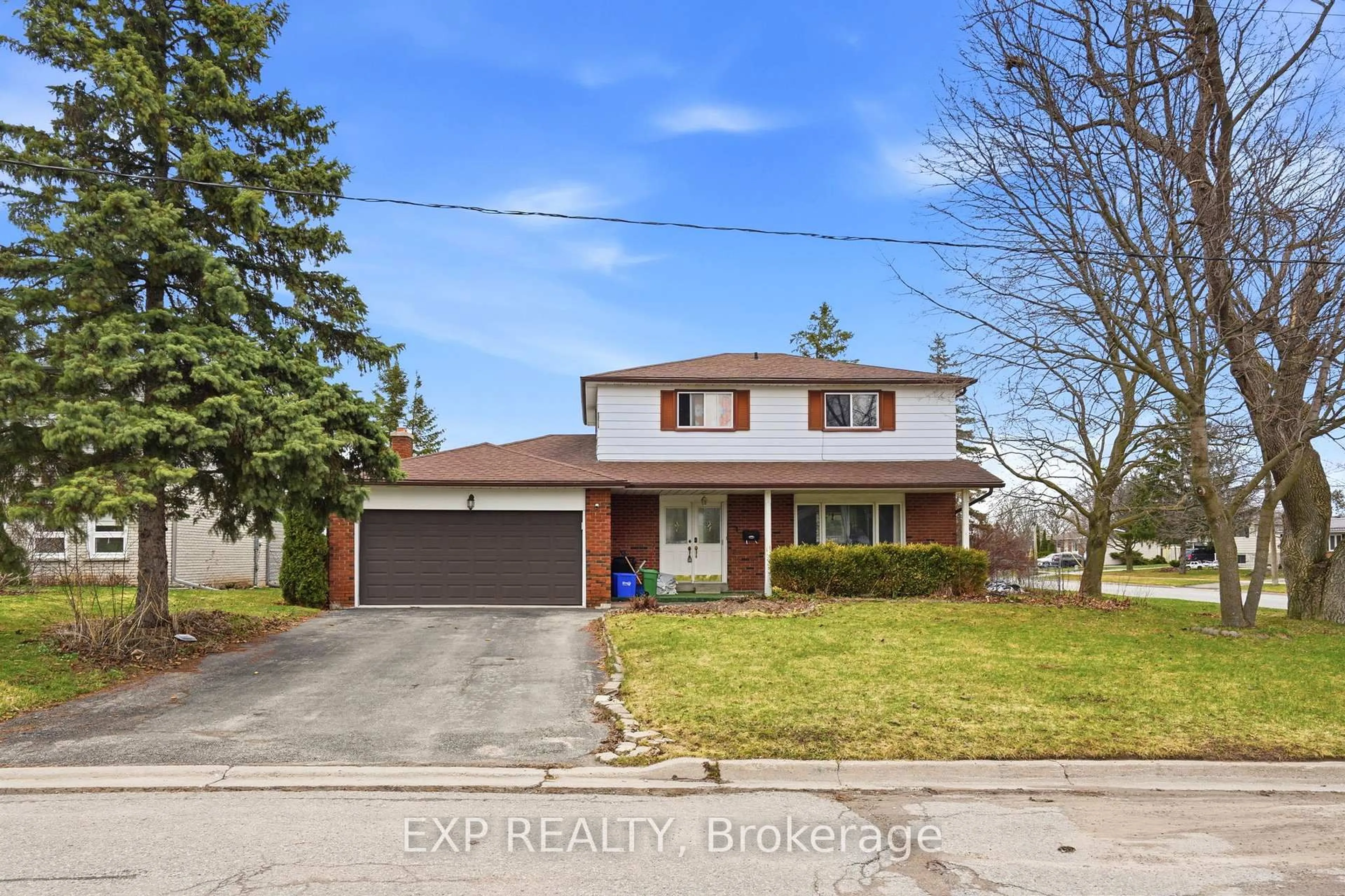 Home with brick exterior material, street for 1 Nordale Crt, Kawartha Lakes Ontario K9V 4V4