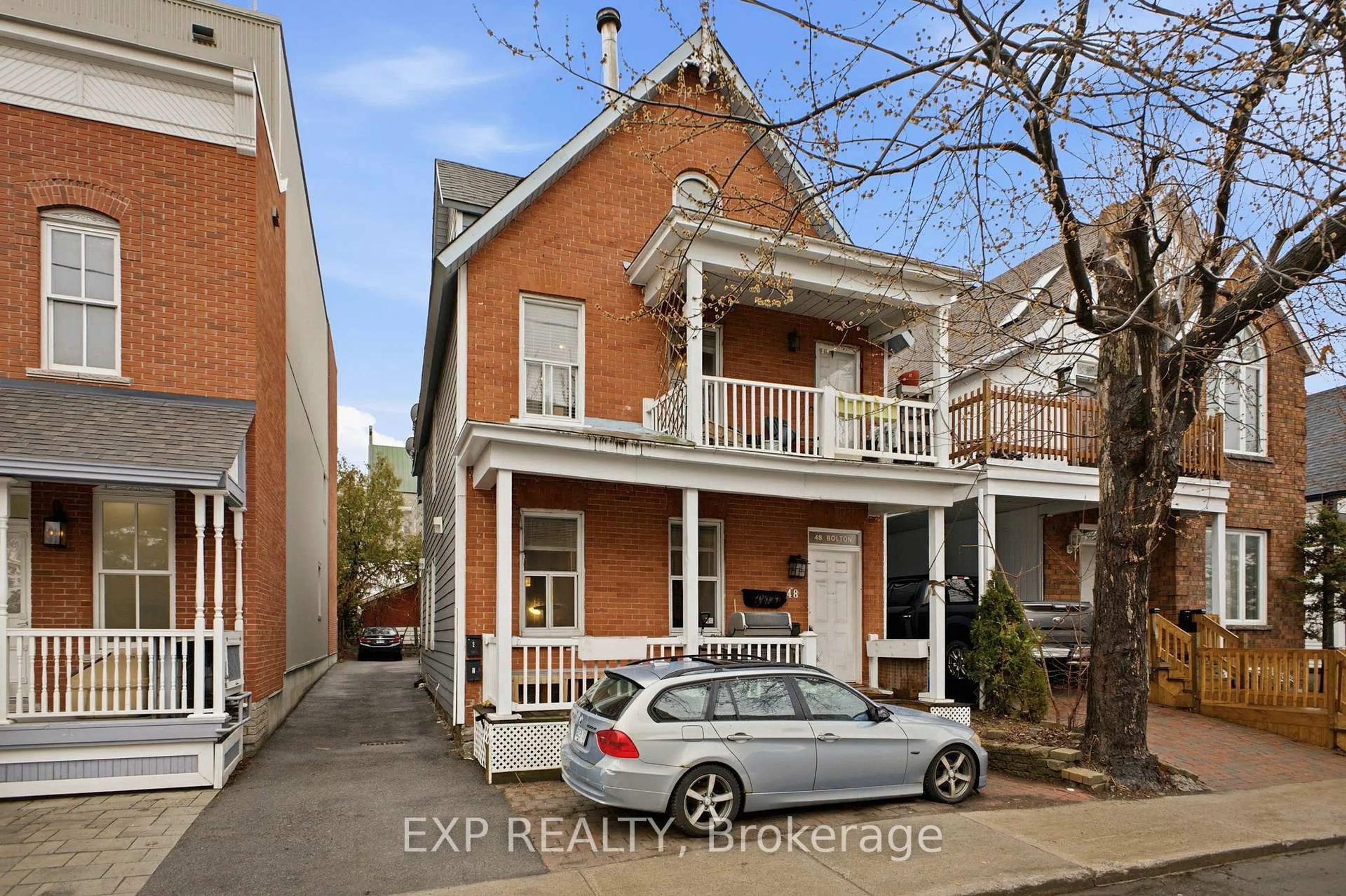 Home with brick exterior material, street for 48 Bolton St, Ottawa Ontario K1N 5A9