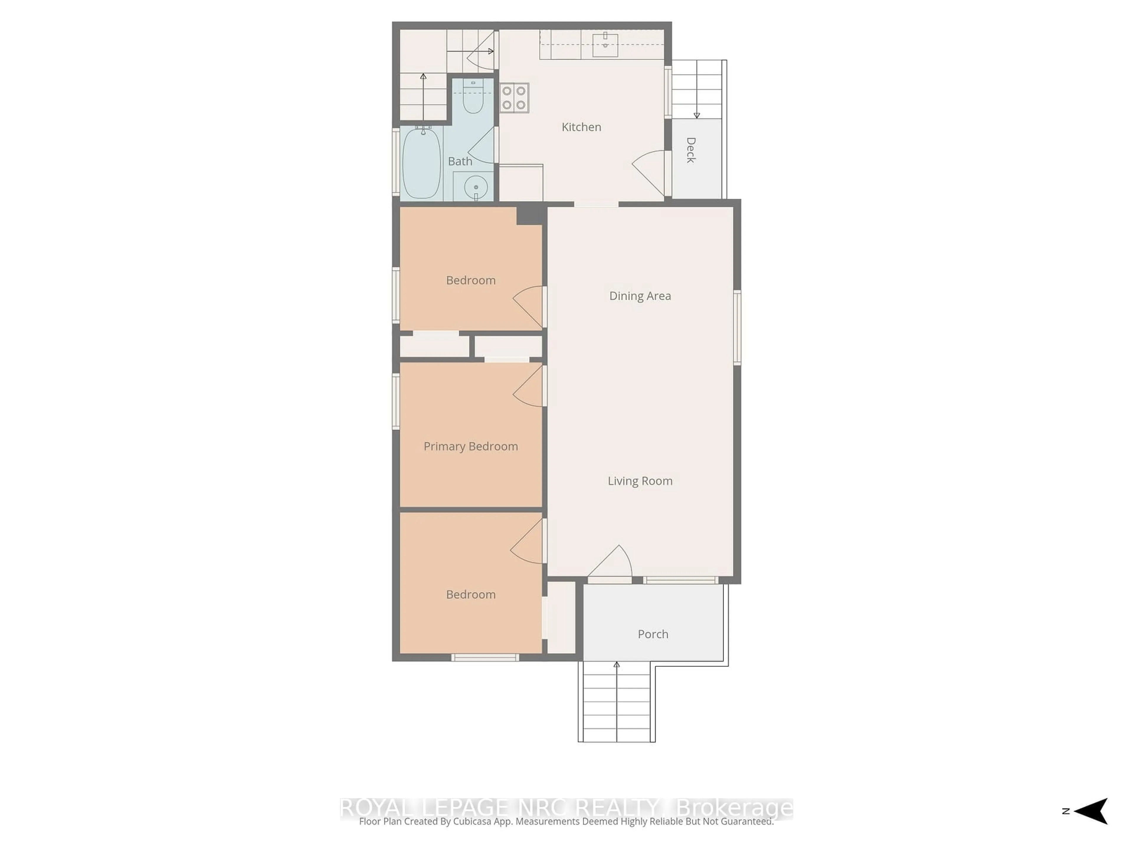 Floor plan for 16 McGhie St, St. Catharines Ontario L2R 5H6