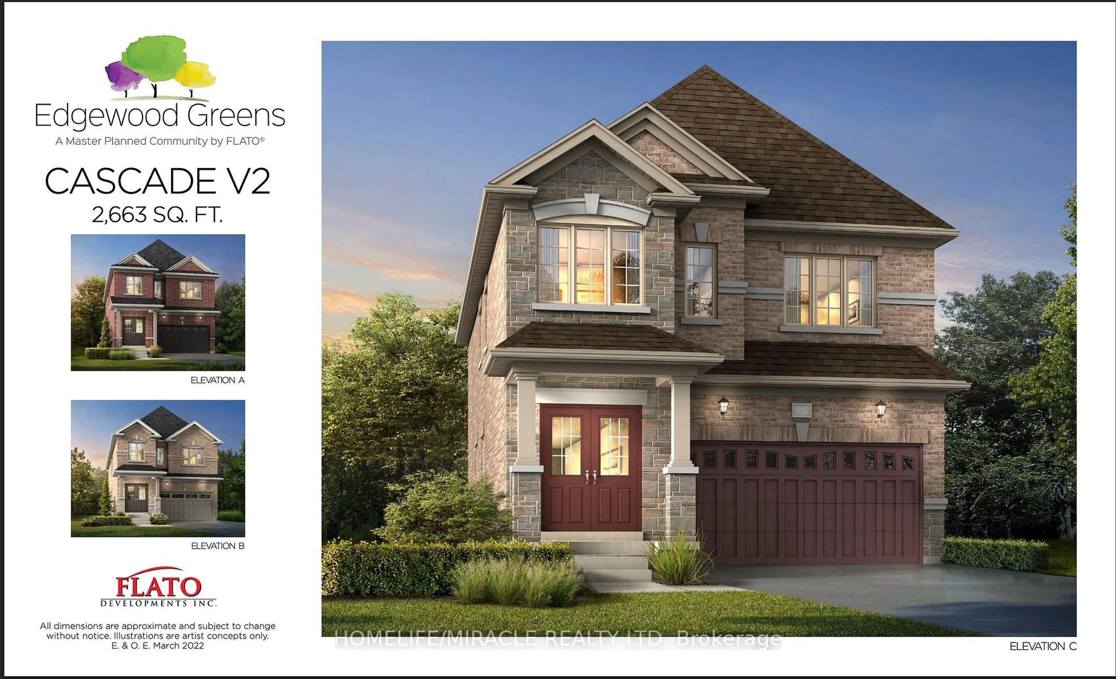 Home with brick exterior material, street for 166 Seeley Ave, Southgate Ontario N0C 1B0