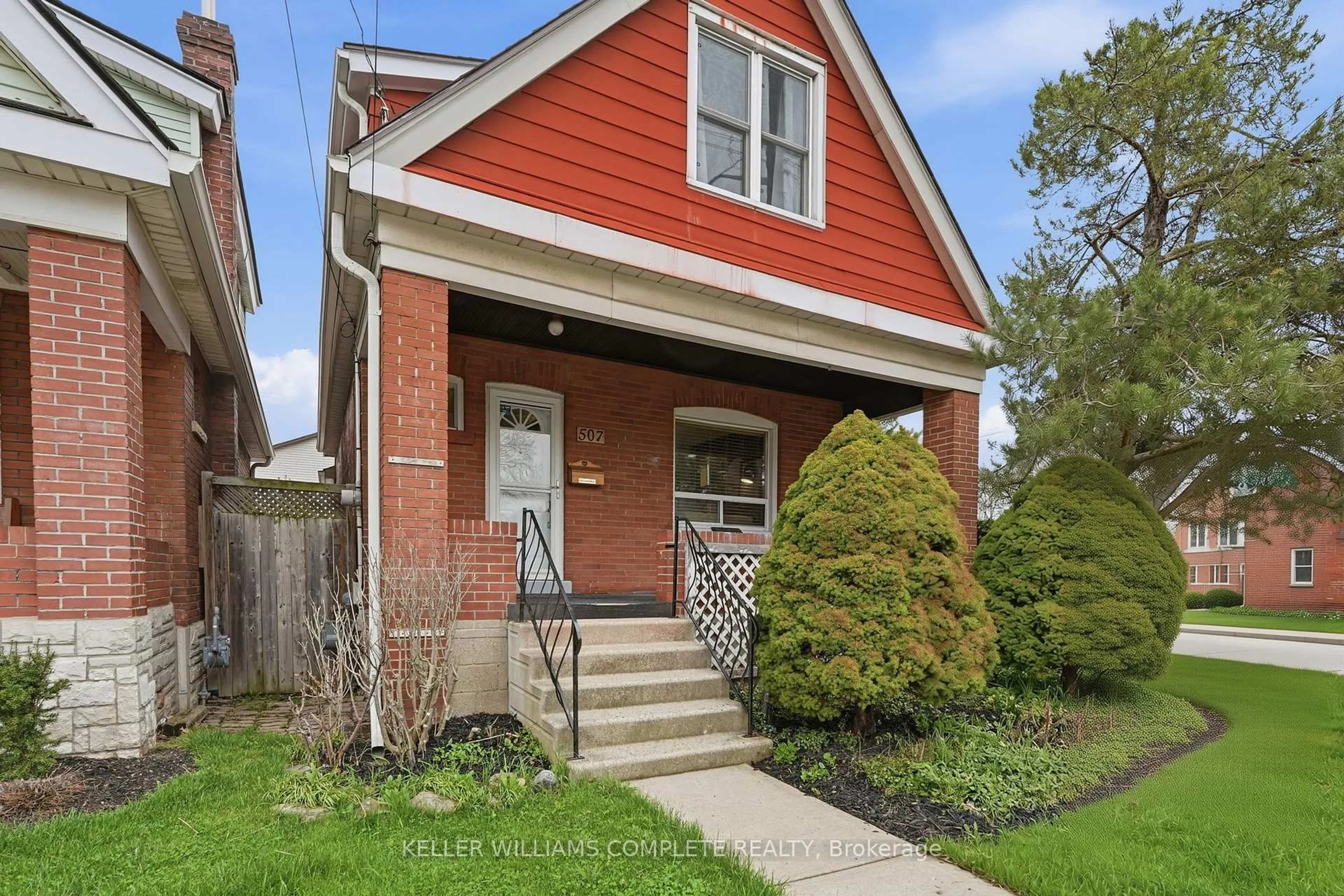 Home with brick exterior material, street for 507 Queensdale Ave, Hamilton Ontario L8V 1K7