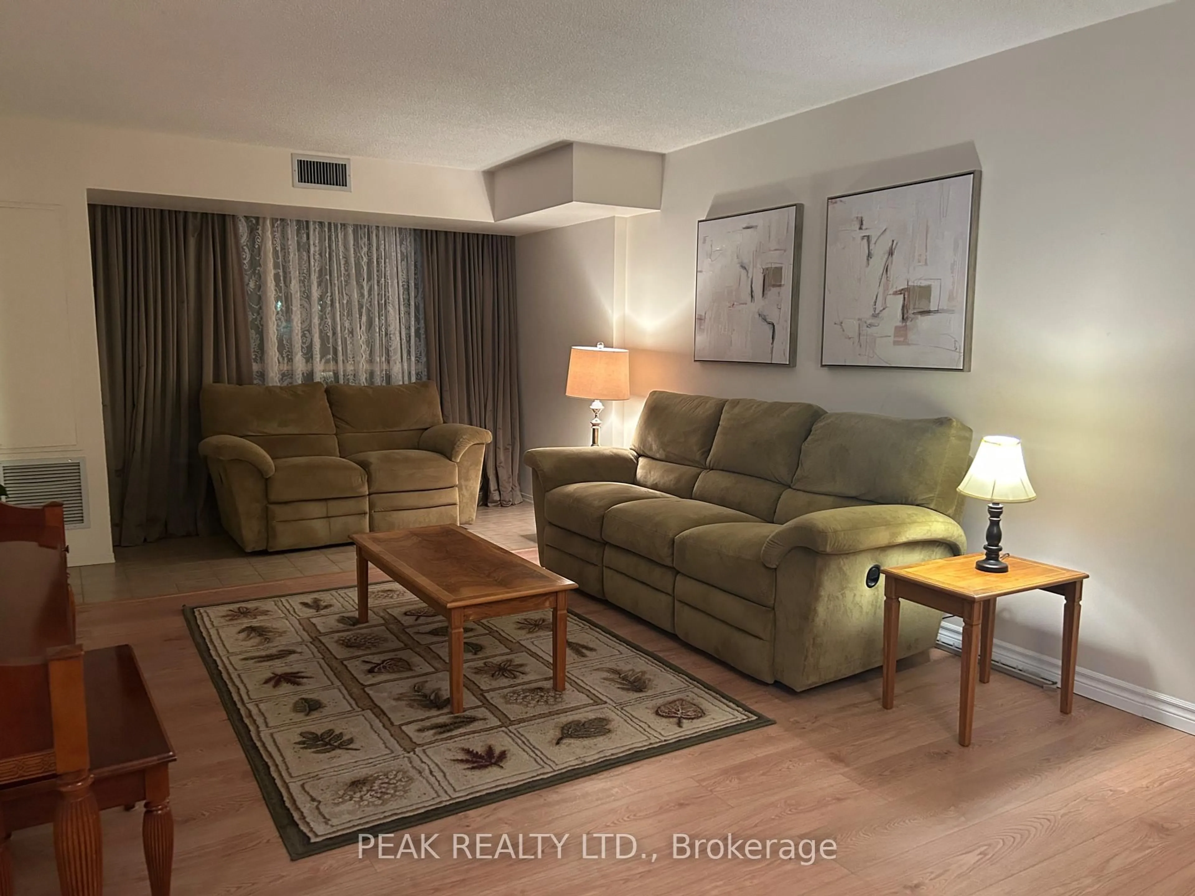 Living room with furniture, unknown for 55 Blue Springs Dr #202, Waterloo Ontario N2J 4T3