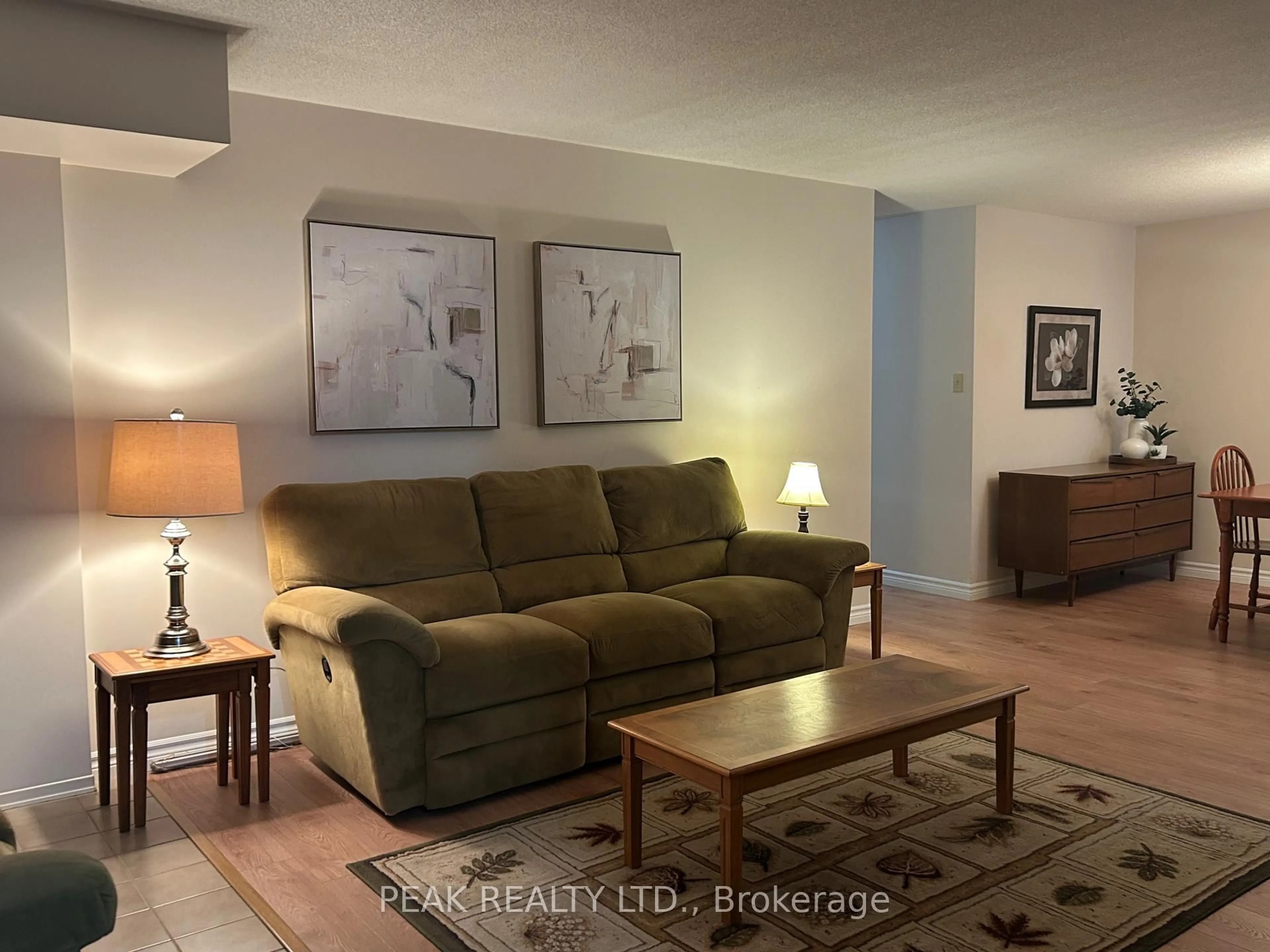 Living room with furniture, unknown for 55 Blue Springs Dr #202, Waterloo Ontario N2J 4T3