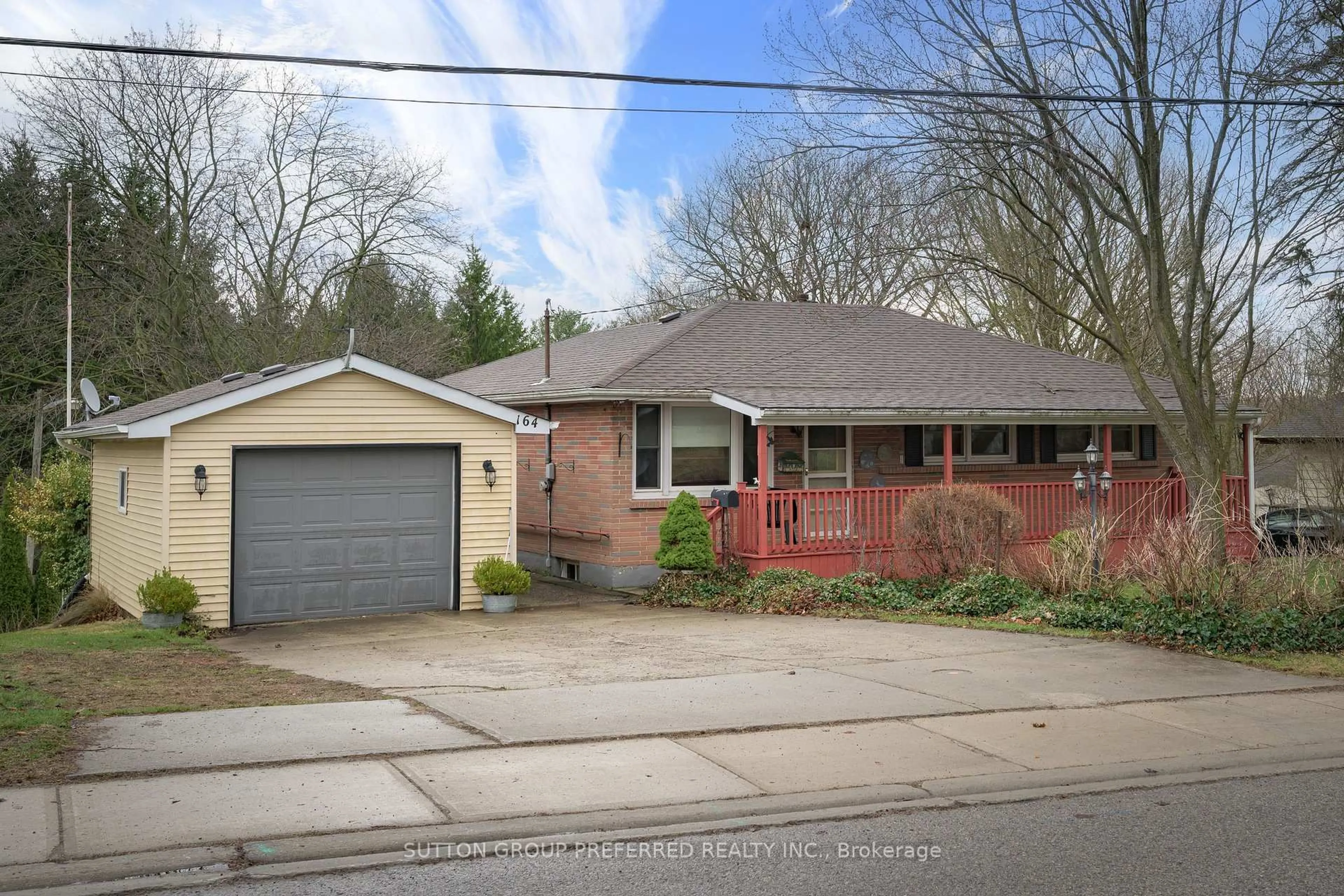 Home with brick exterior material, street for 164 McKeand St, Ingersoll Ontario N5C 3H9