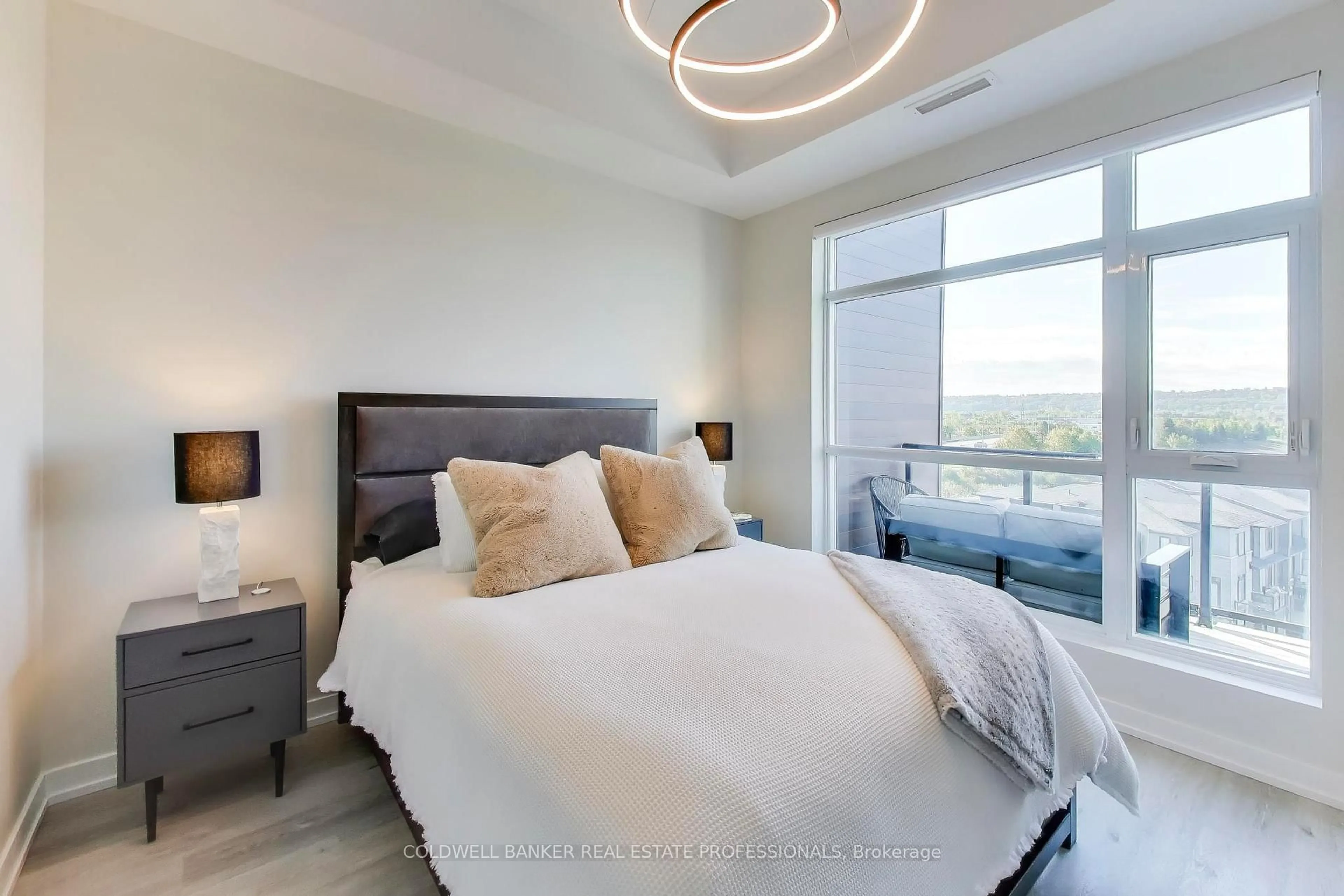 Bedroom with bed, unknown for 600 North Service Rd #602, Hamilton Ontario L8E 0L2