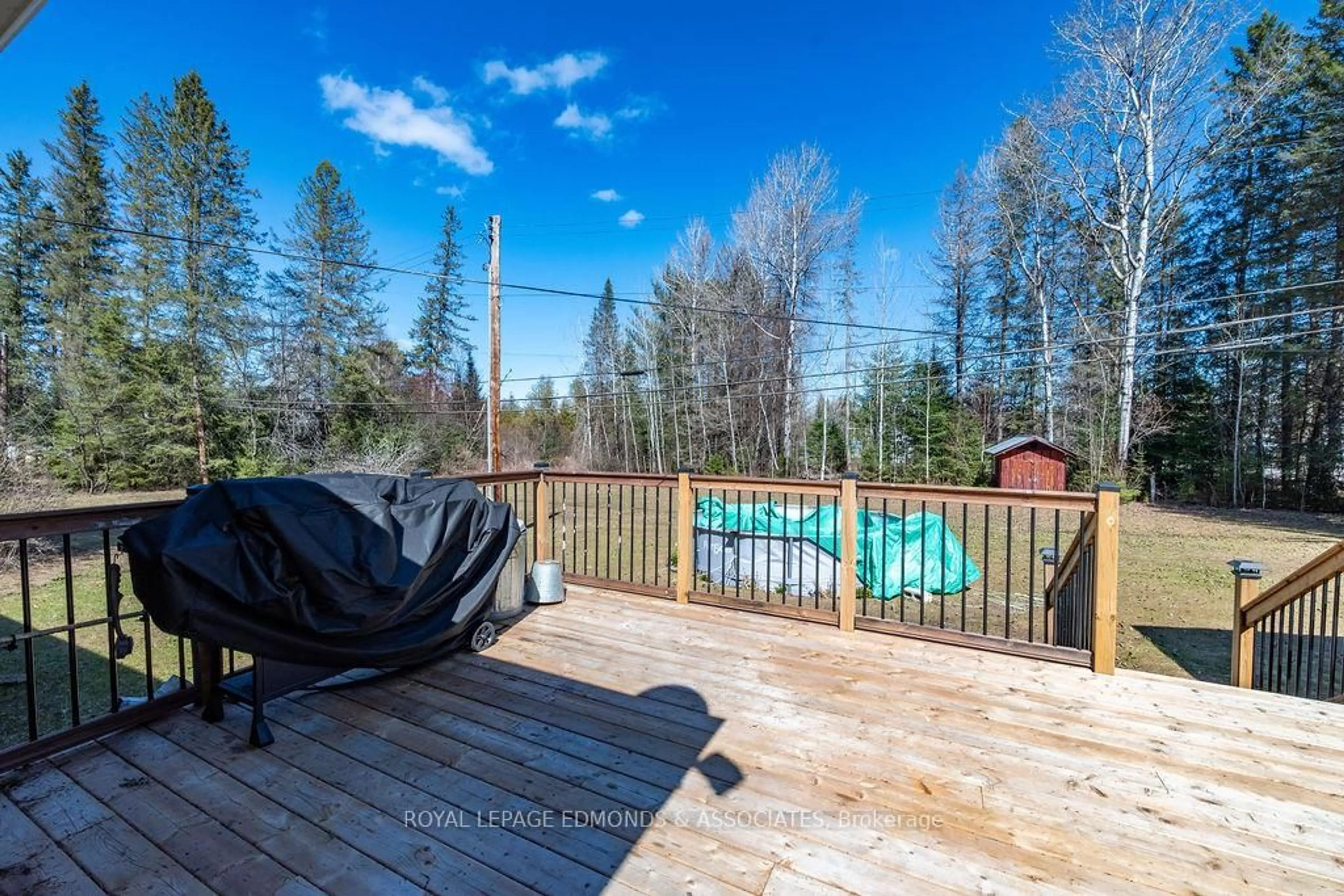 Patio, forest/trees view for 32926 Highway 17 Highway, Deep River Ontario K0J 1P0
