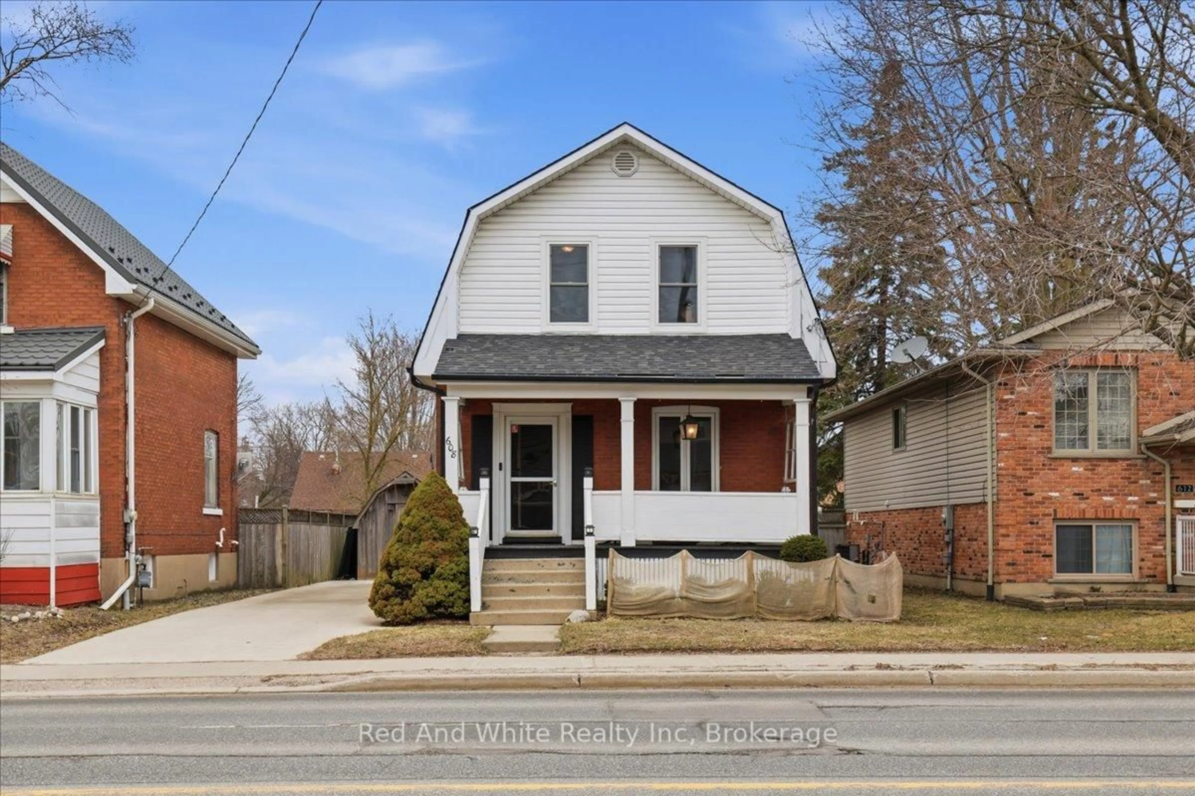 Home with brick exterior material, street for 608 Ontario St, Stratford Ontario N5A 3J5