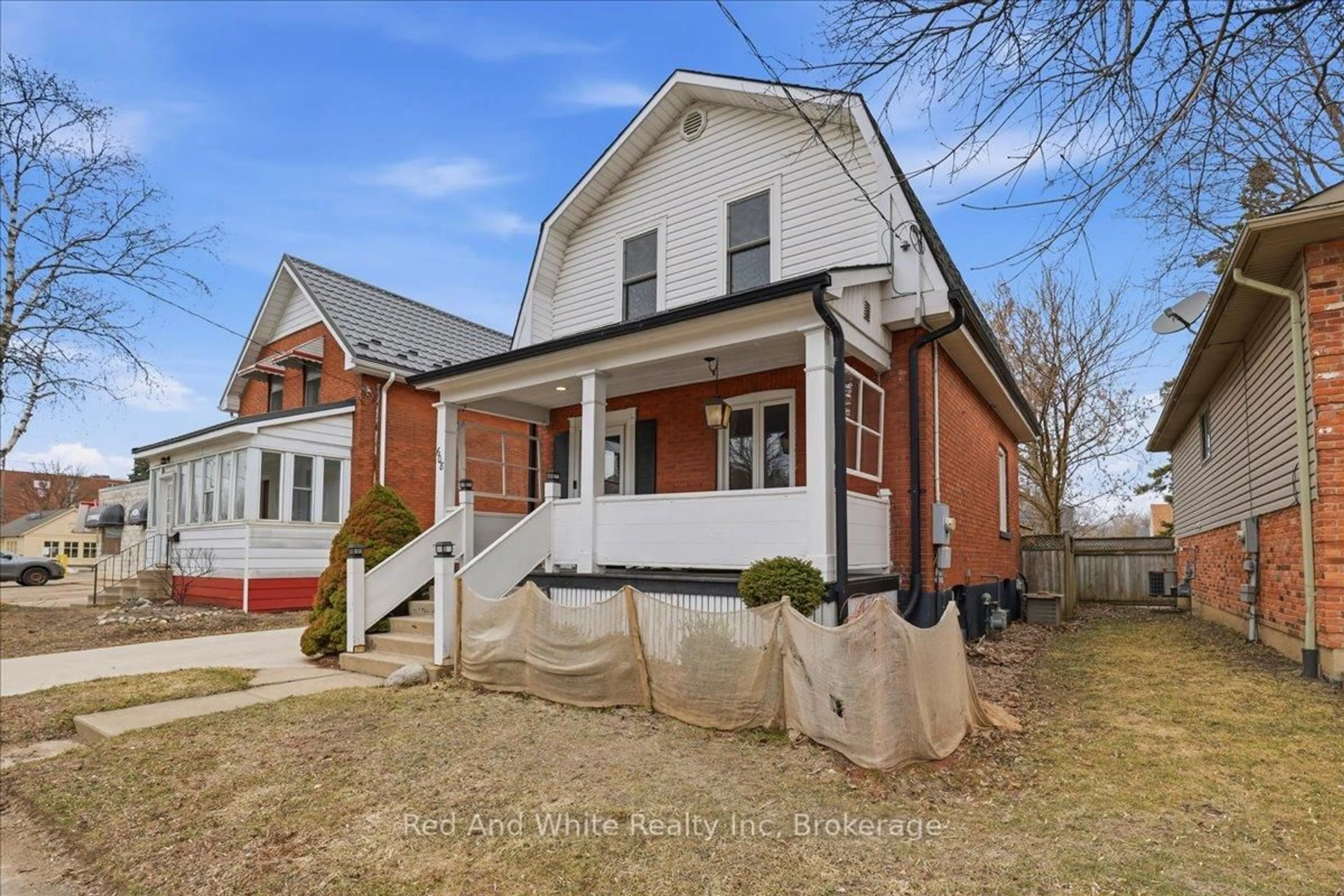 Home with brick exterior material, street for 608 Ontario St, Stratford Ontario N5A 3J5