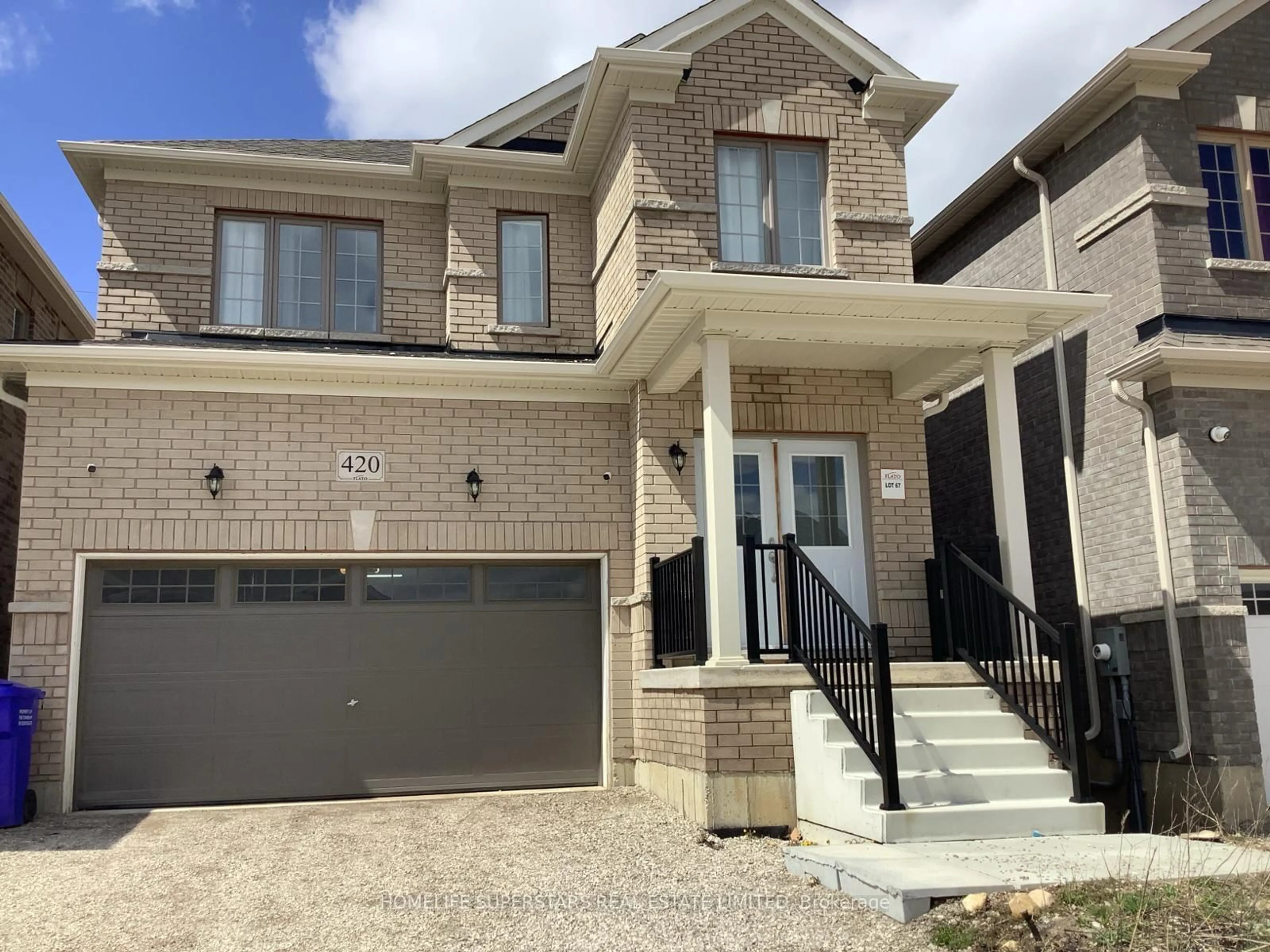 Home with brick exterior material, street for 420 Vandusen Ave, Southgate Ontario N0C 1B0