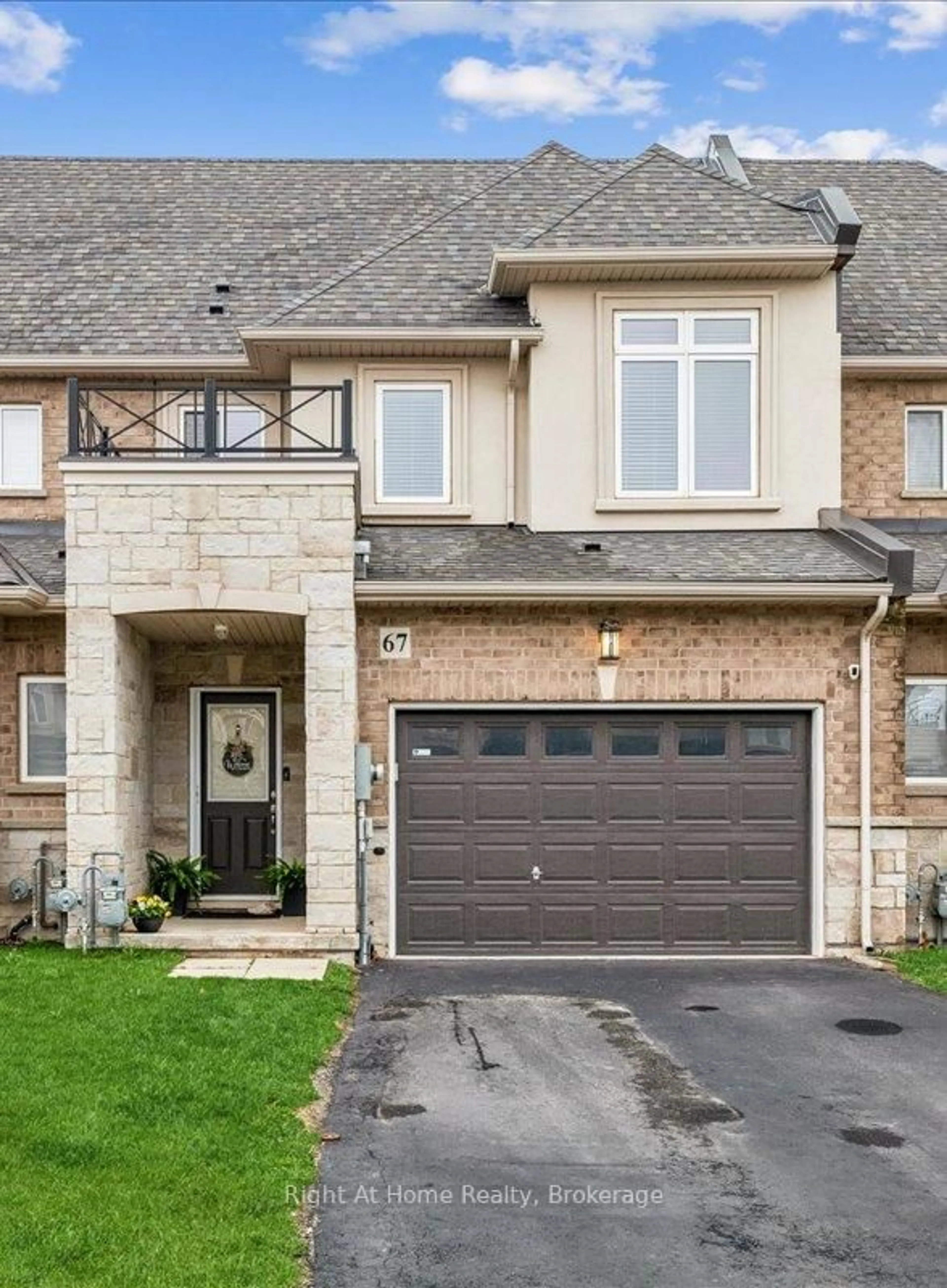 Home with brick exterior material, street for 67 Foothills Lane, Hamilton Ontario L8E 0K1
