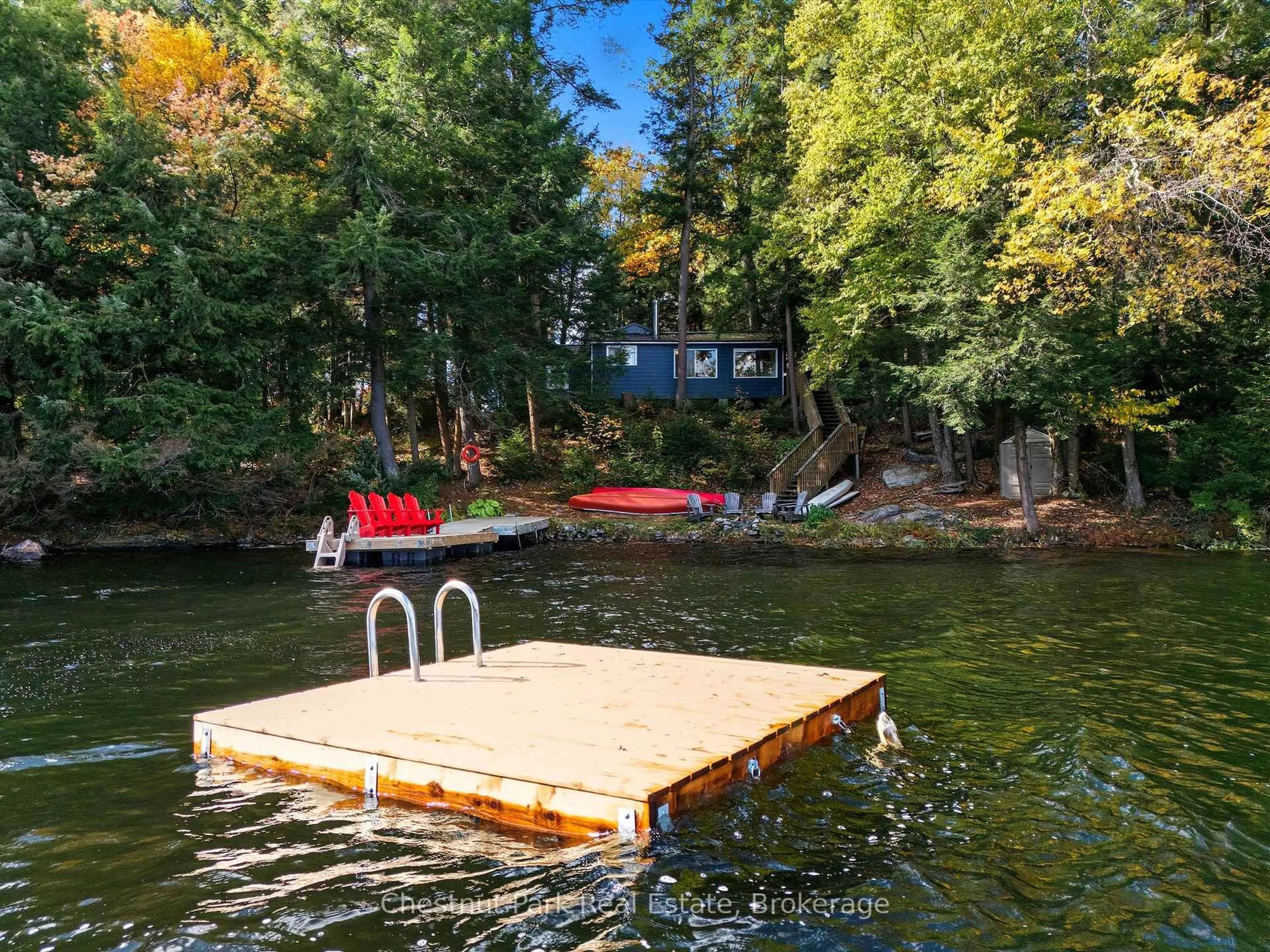 Patio, water/lake/river/ocean view for 1158 Cranberry Rd #11, Muskoka Lakes Ontario P0C 1A0