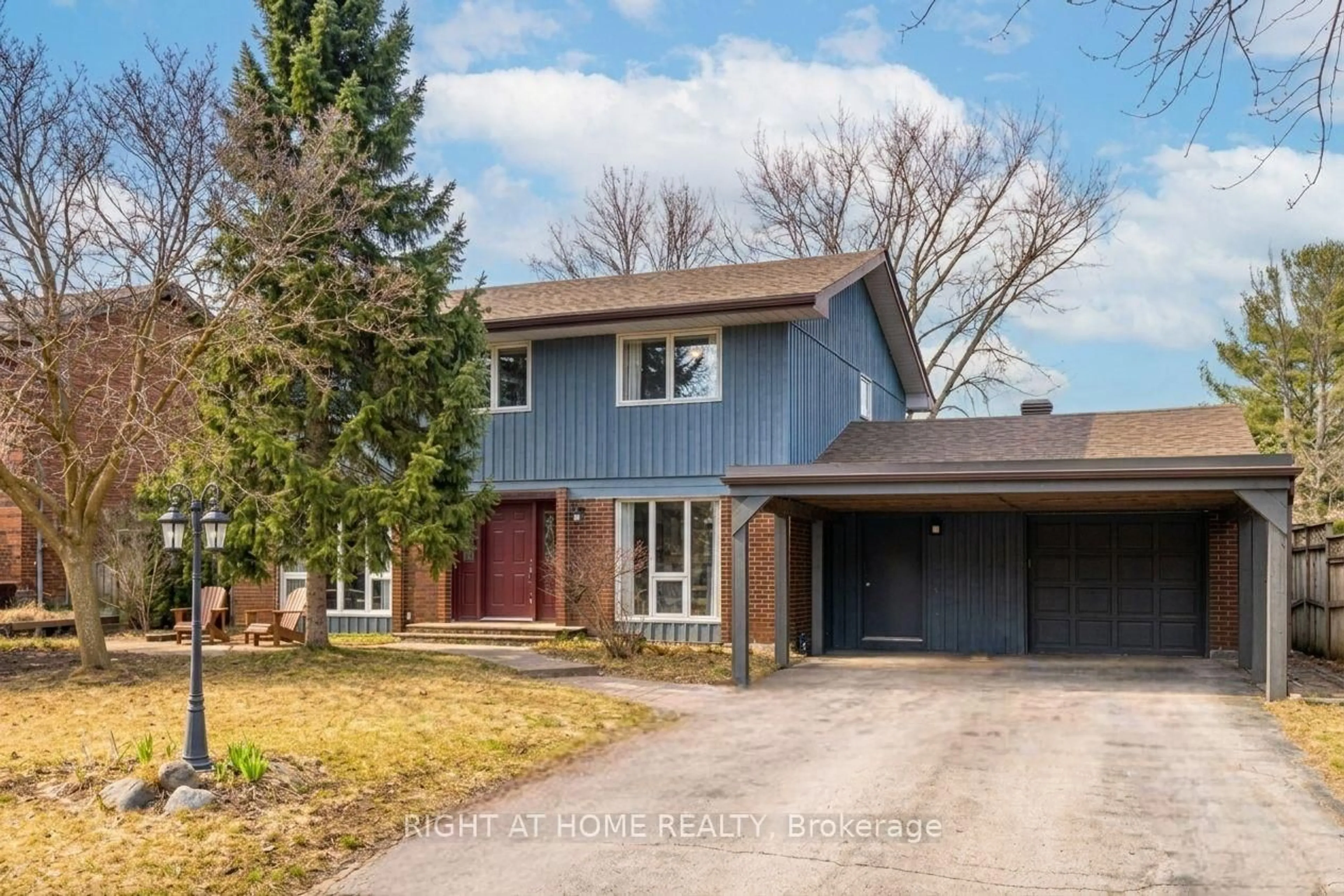 Home with brick exterior material, street for 45 Banting Way, Kanata Ontario K2K 1P7