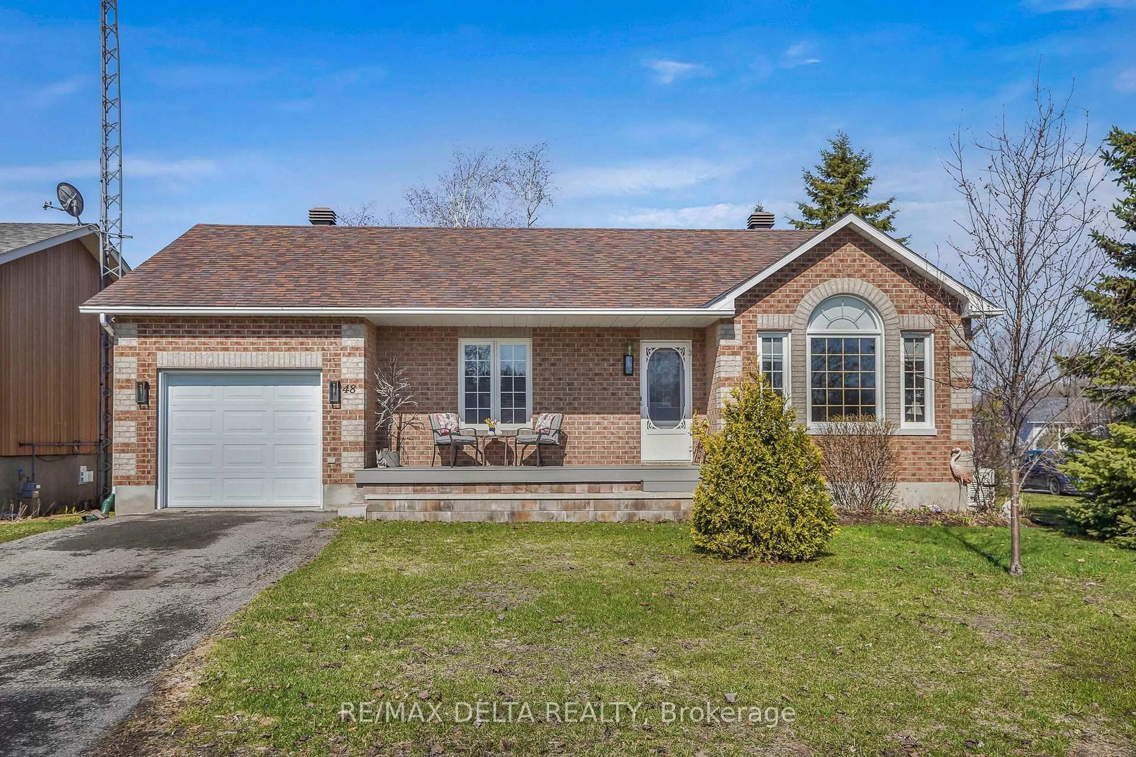 Home with brick exterior material, street for 48 Stephens St, Champlain Ontario K0B 1R0