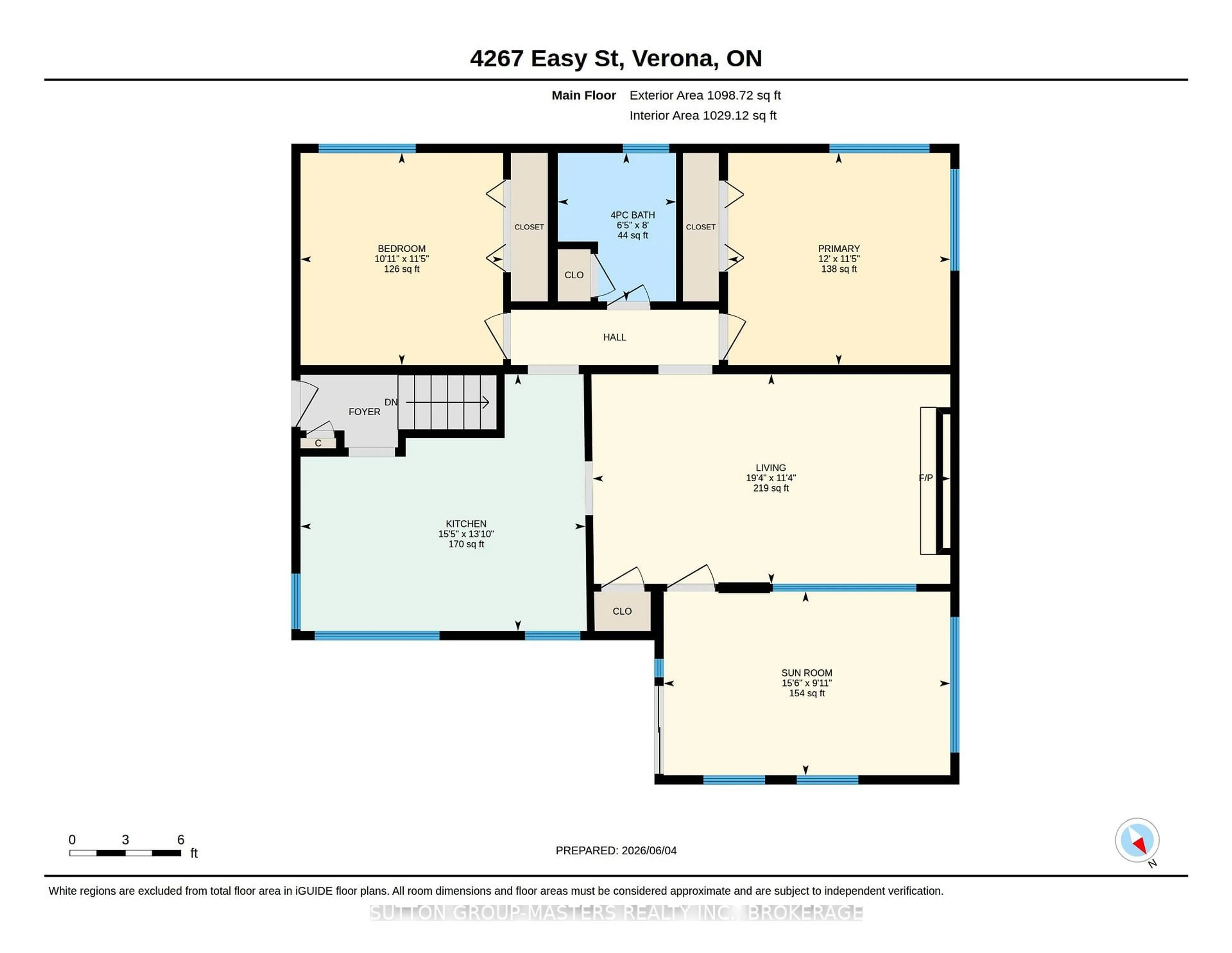Floor plan for 4267 Easy St, Verona Ontario K0H 2W0