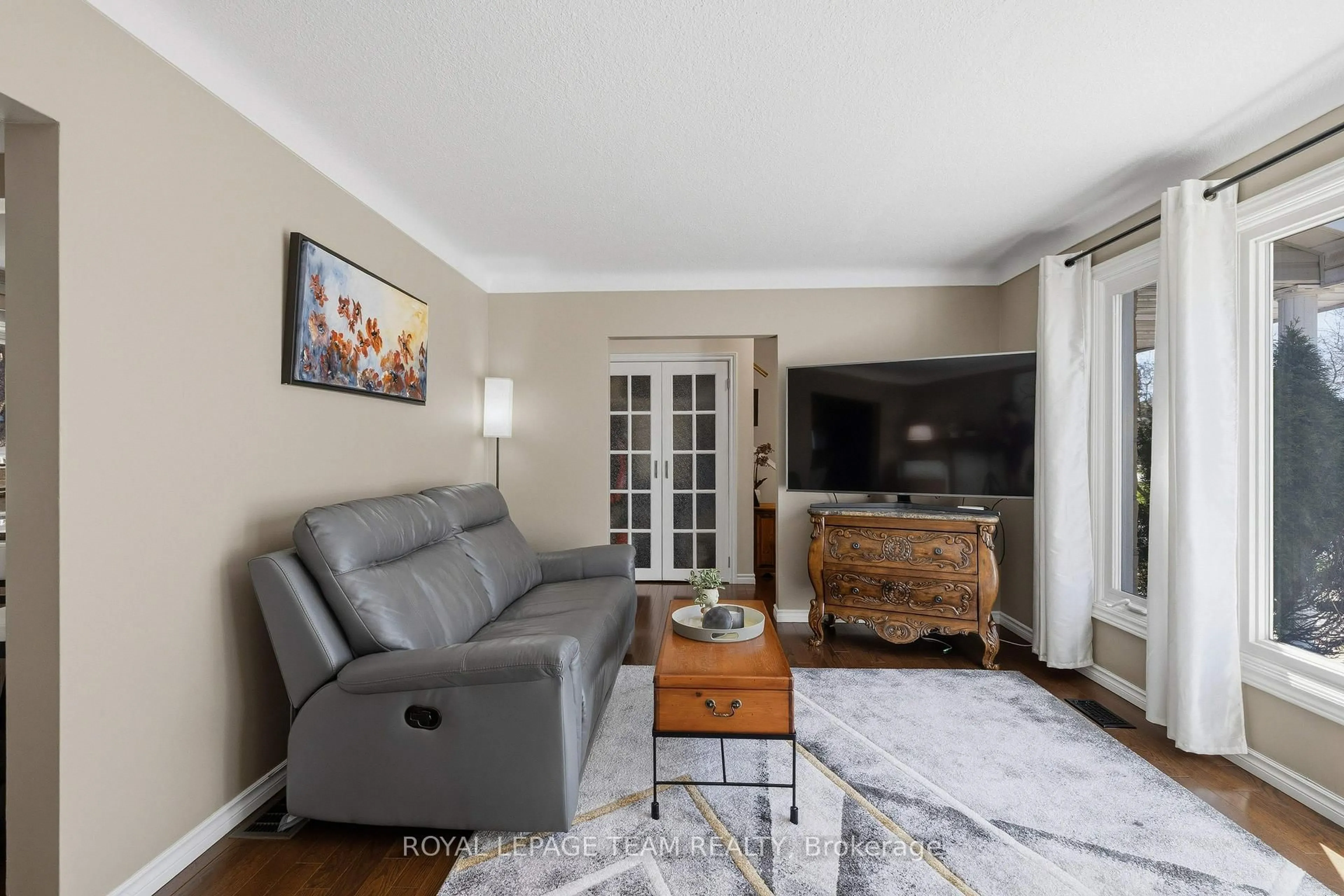 Living room with furniture, unknown for 128 Welborne Ave, Kingston Ontario K7M 4E9