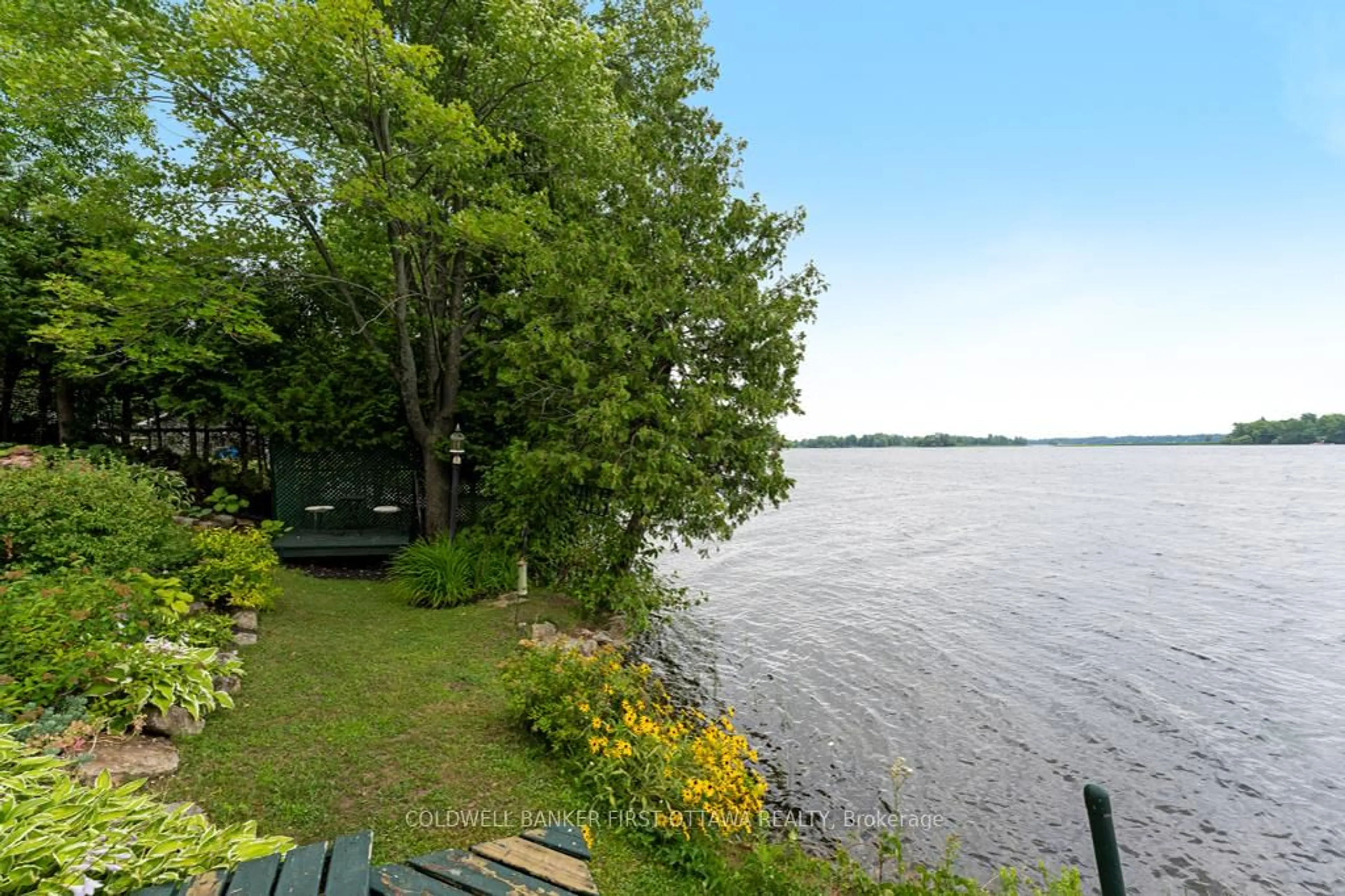 Patio, water/lake/river/ocean view for 160 McVeety Rd, Perth Ontario K7H 3C7