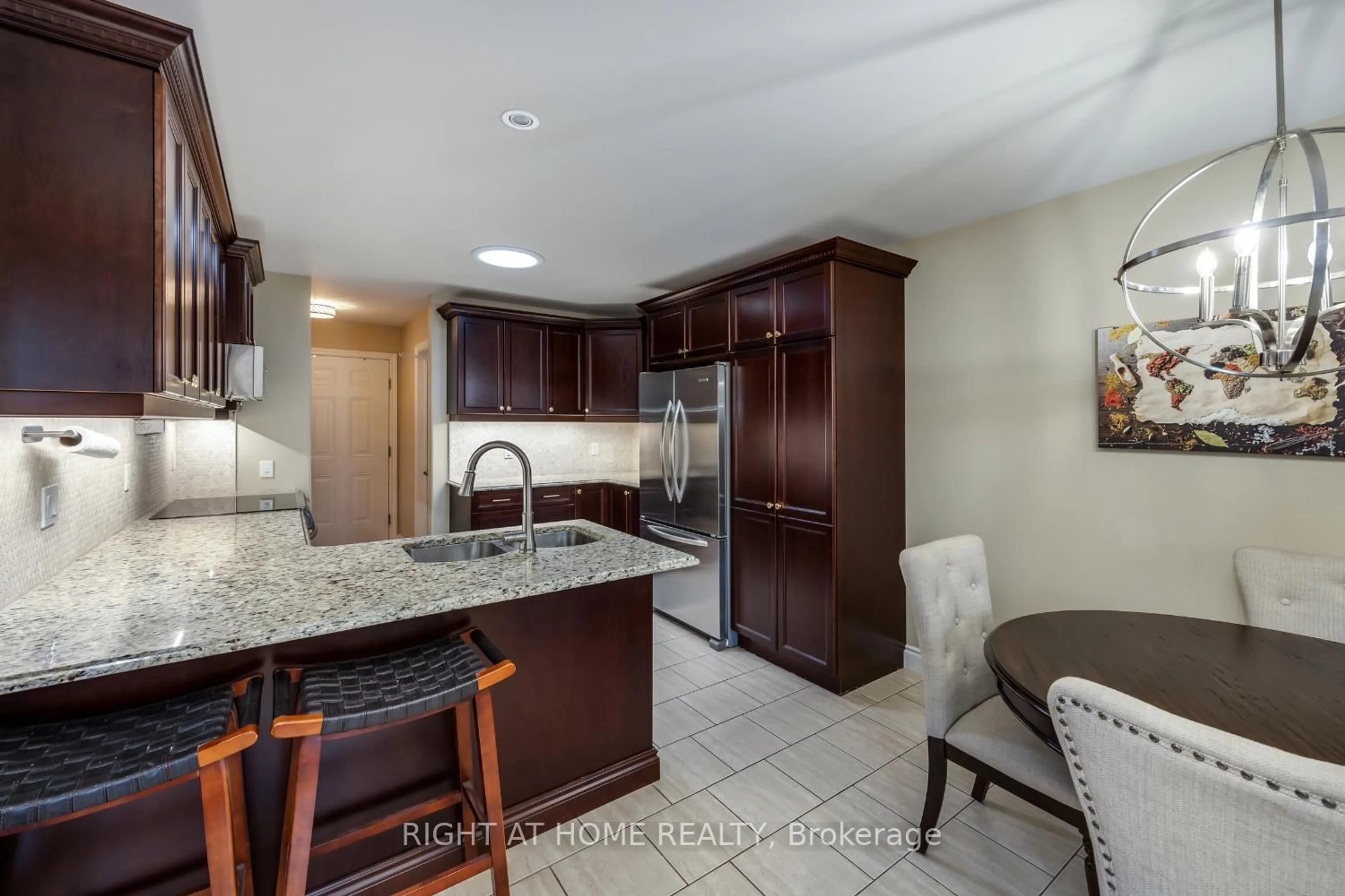 Open concept kitchen, ceramic/tile floor for 22 Lavender Pl, Belleville Ontario K8P 0B9