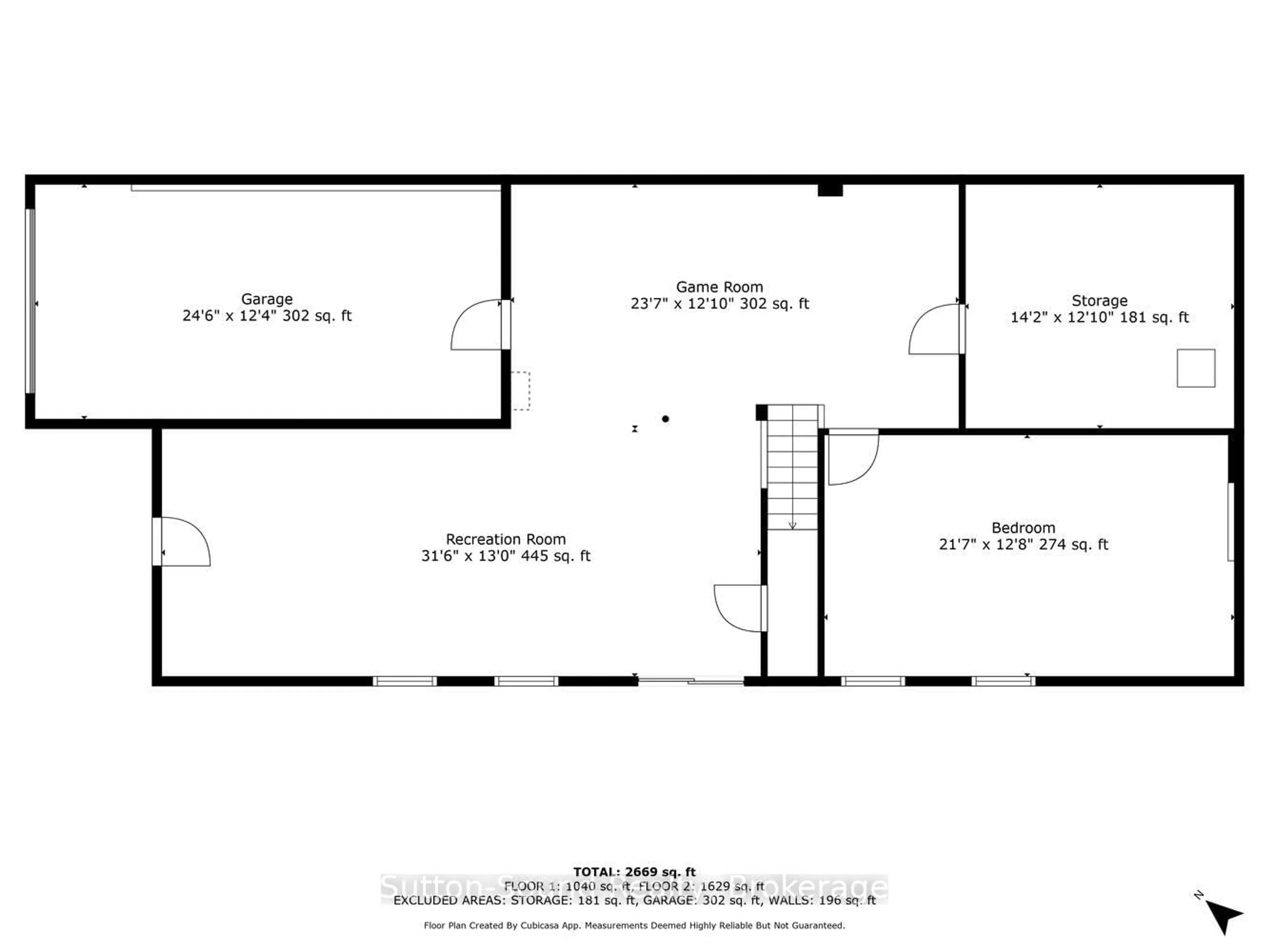Floor plan for 682 Dorcas Bay Rd, Northern Bruce Peninsula Ontario N0H 2R0