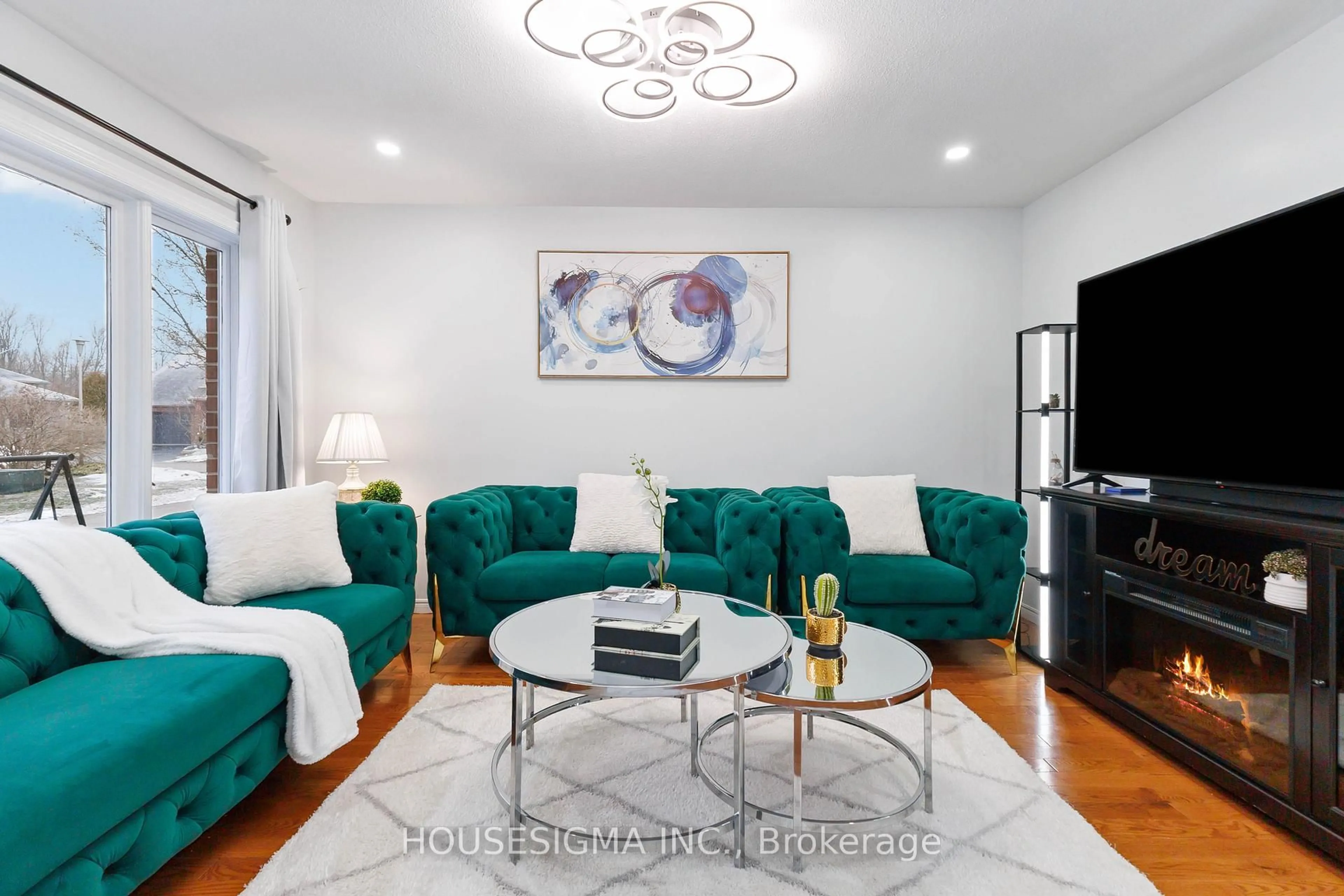 Living room with furniture, unknown for 220 Killarney Grve, London North Ontario N5X 3X6