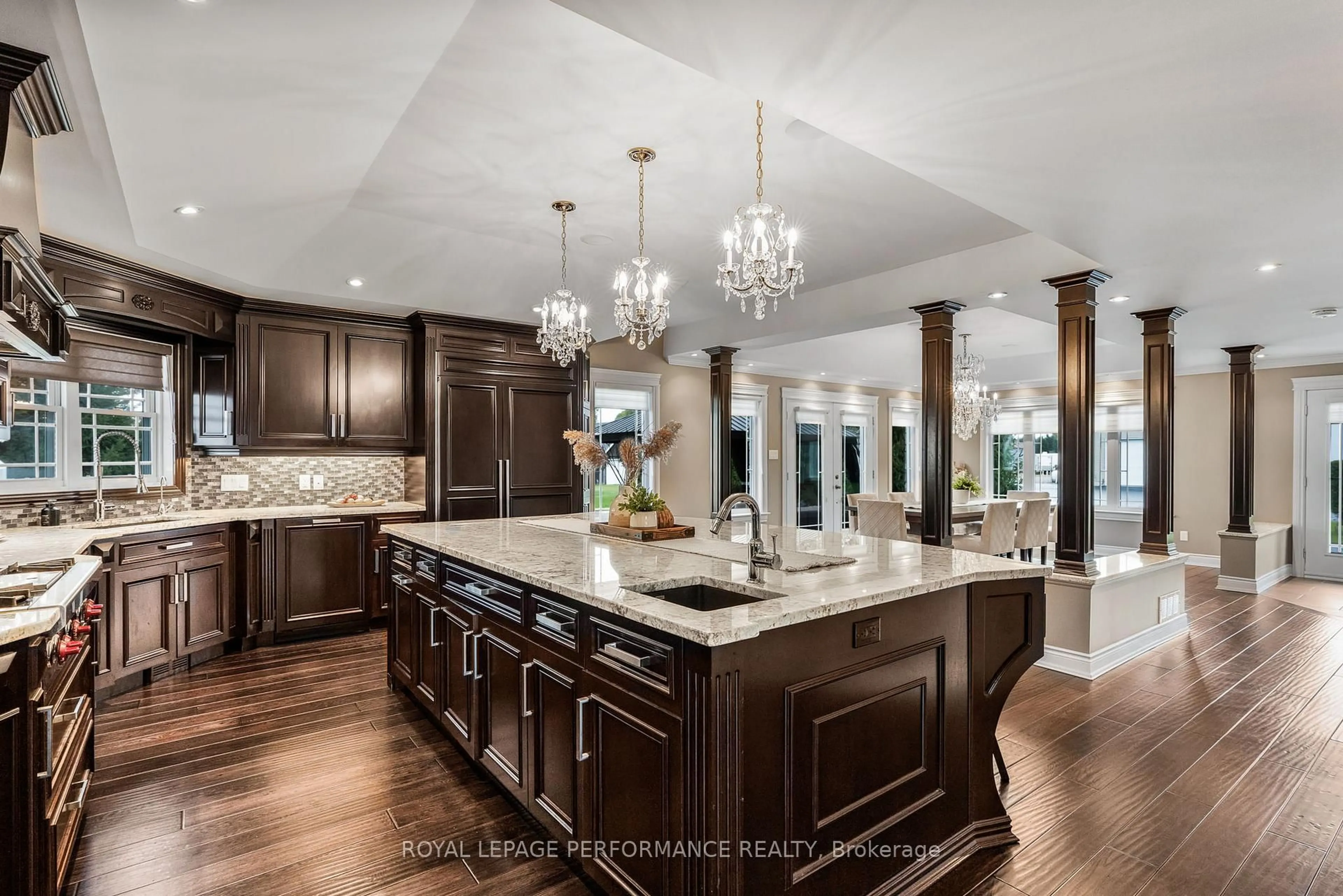 Open concept kitchen, ceramic/tile floor for 1506 500 Rte, The Nation Ontario K0A 1M0