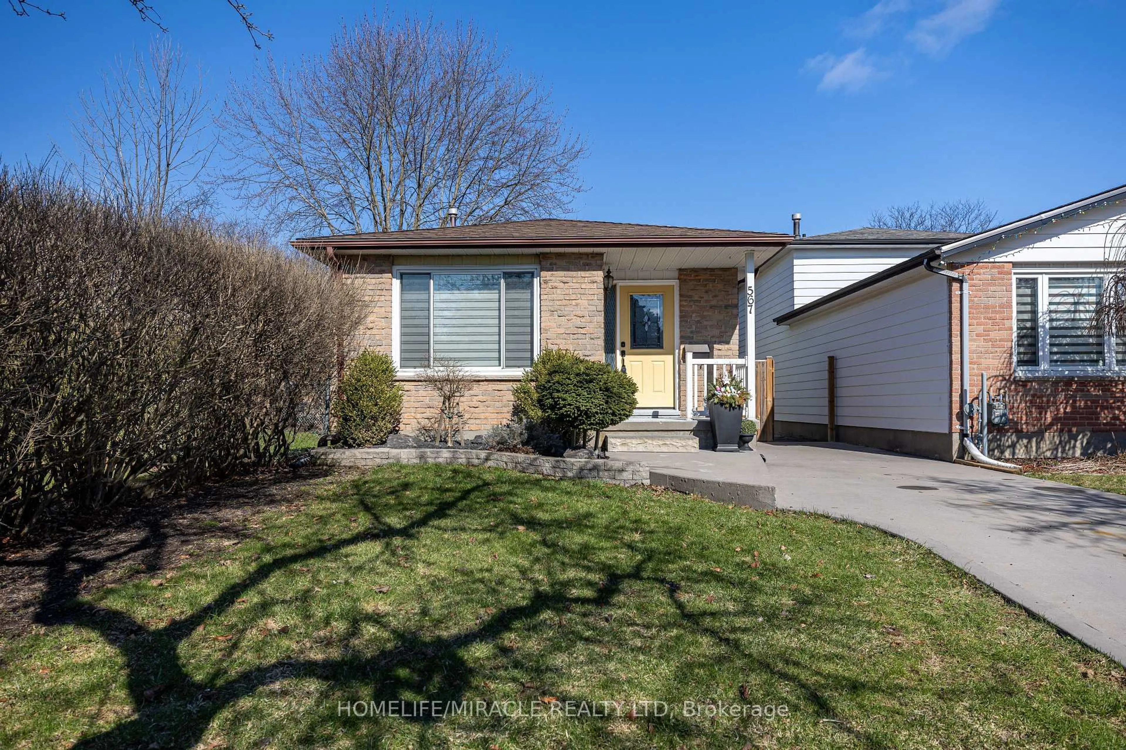Home with brick exterior material, street for 567 Ferndale Crt, London South Ontario N6C 5C2